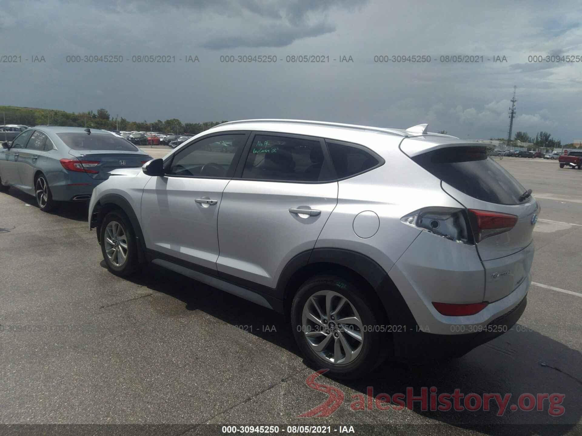 KM8J33A44JU635954 2018 HYUNDAI TUCSON