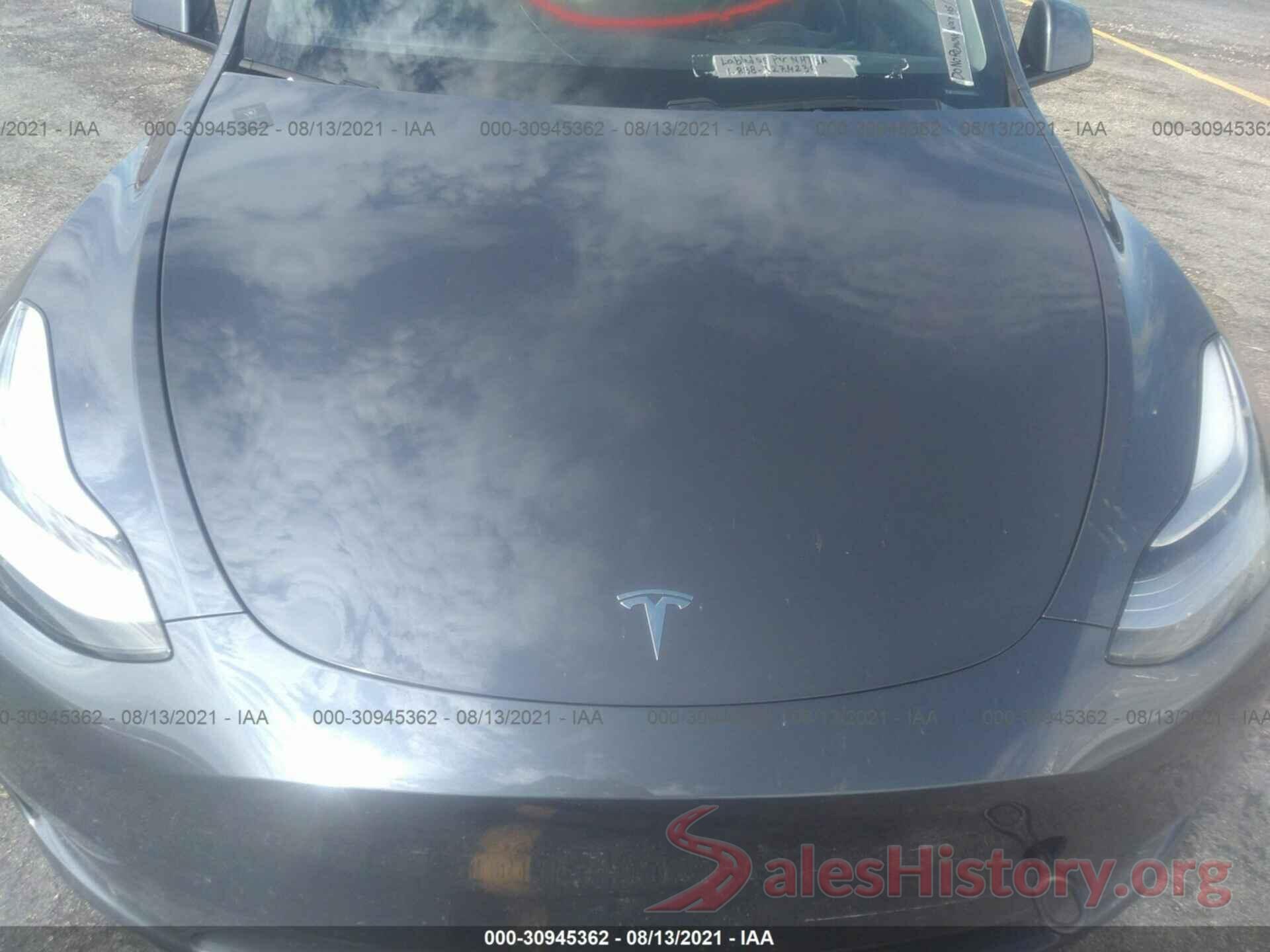 5YJYGDEE3LF043912 2020 TESLA MODEL Y