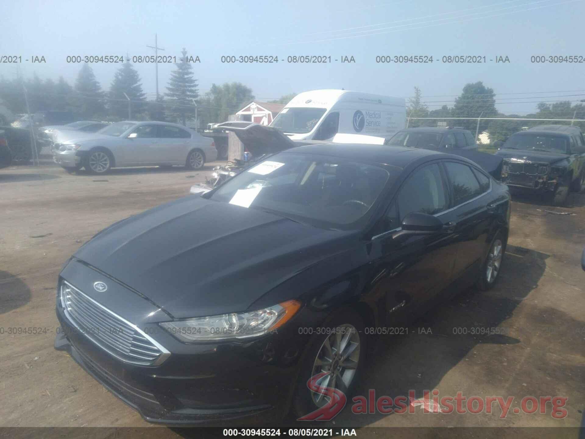 3FA6P0LU1HR151208 2017 FORD FUSION