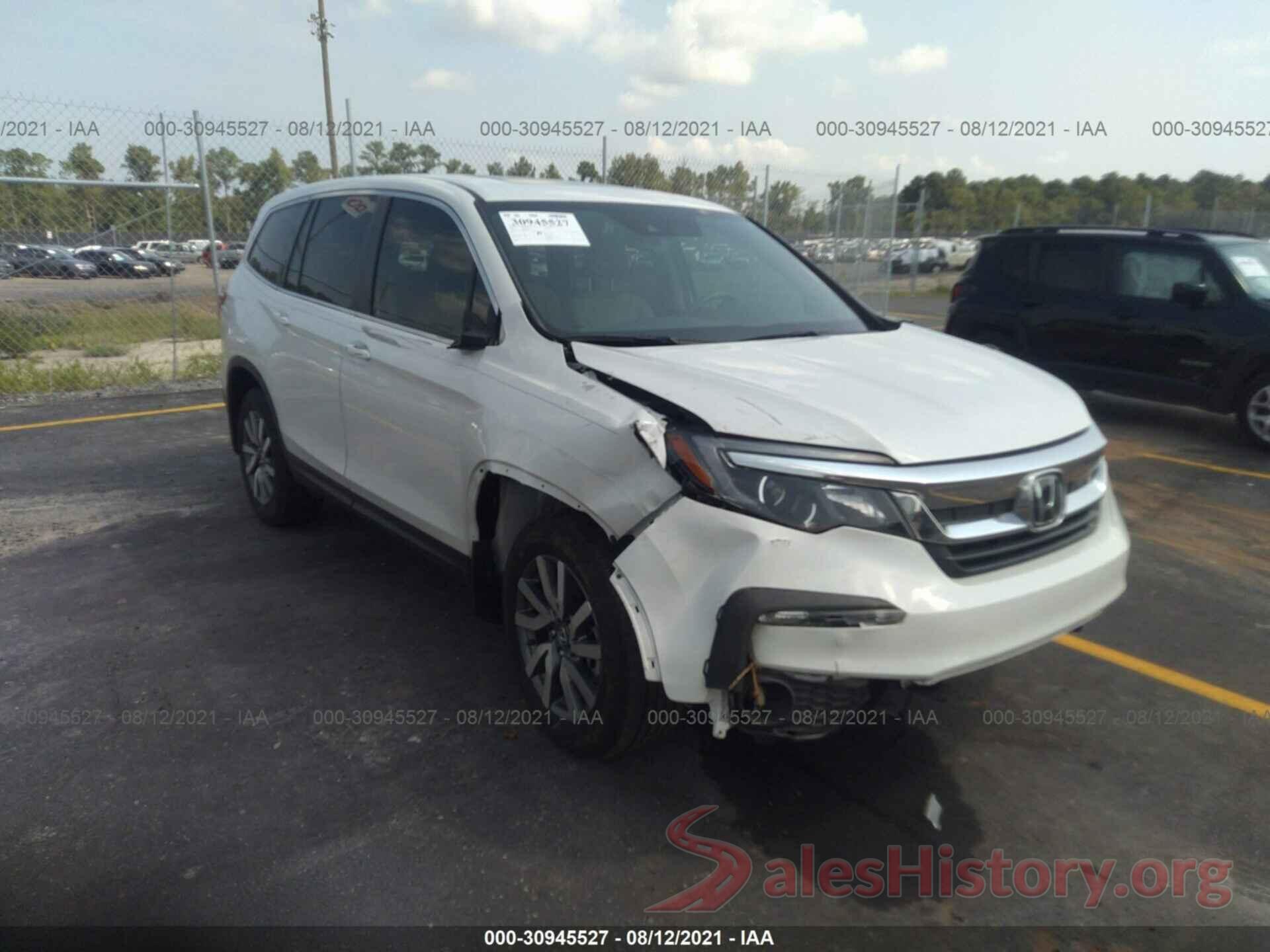 5FNYF5H5XLB006652 2020 HONDA PILOT