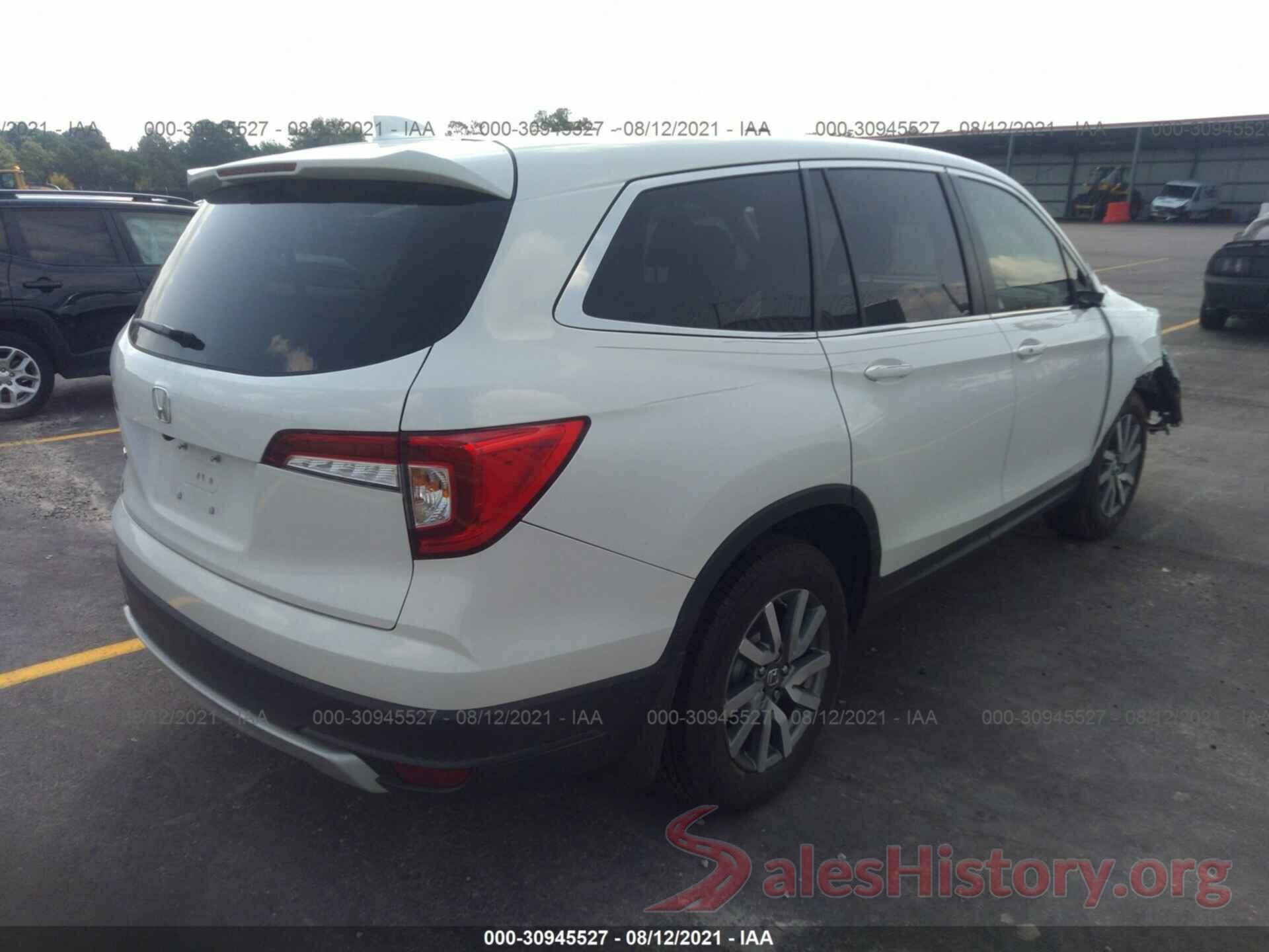 5FNYF5H5XLB006652 2020 HONDA PILOT