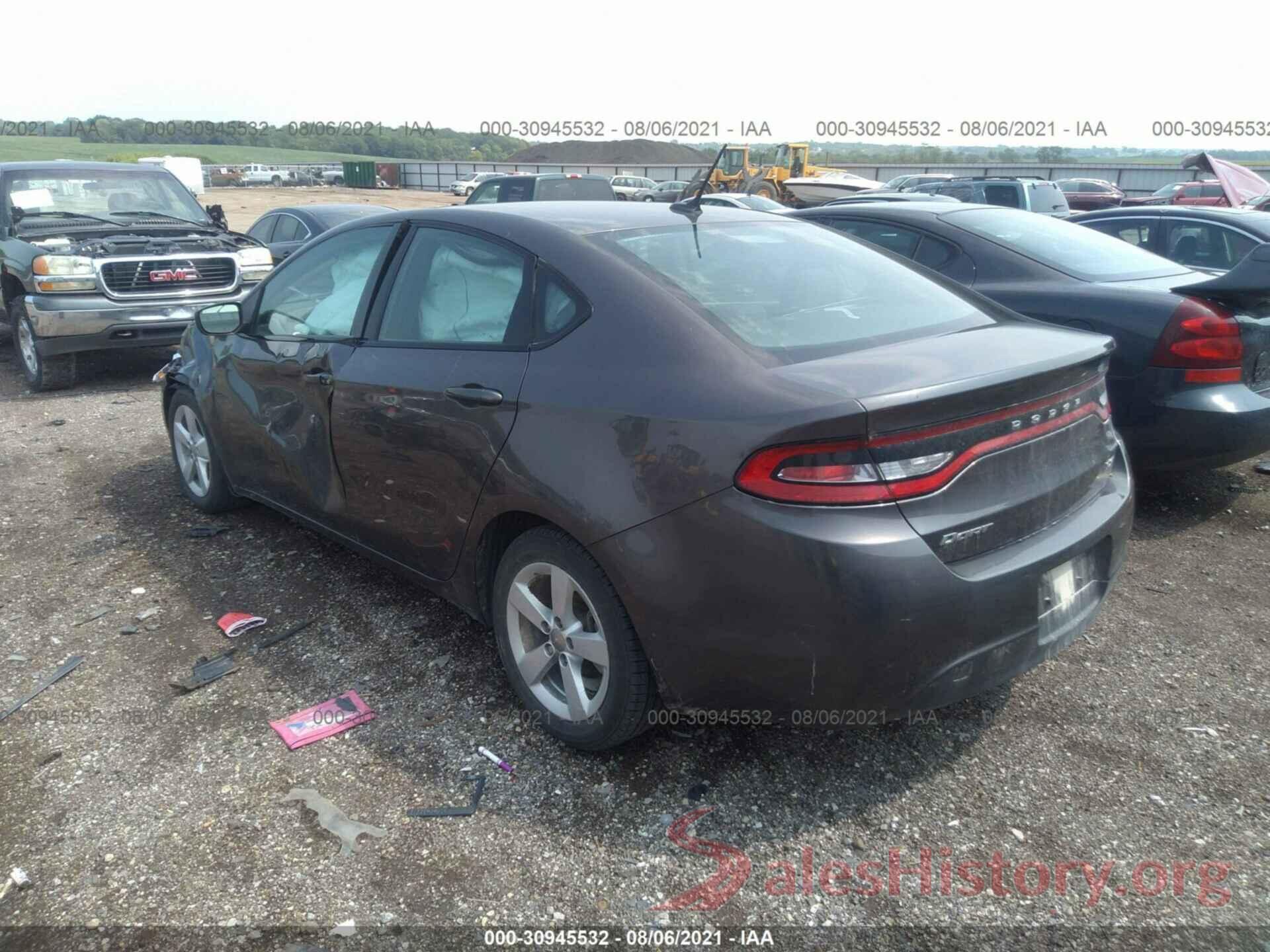 1C3CDFBB7GD629636 2016 DODGE DART