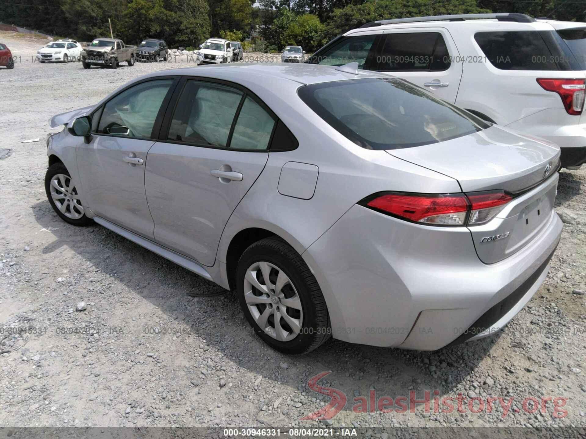 JTDEPRAE7LJ100594 2020 TOYOTA COROLLA