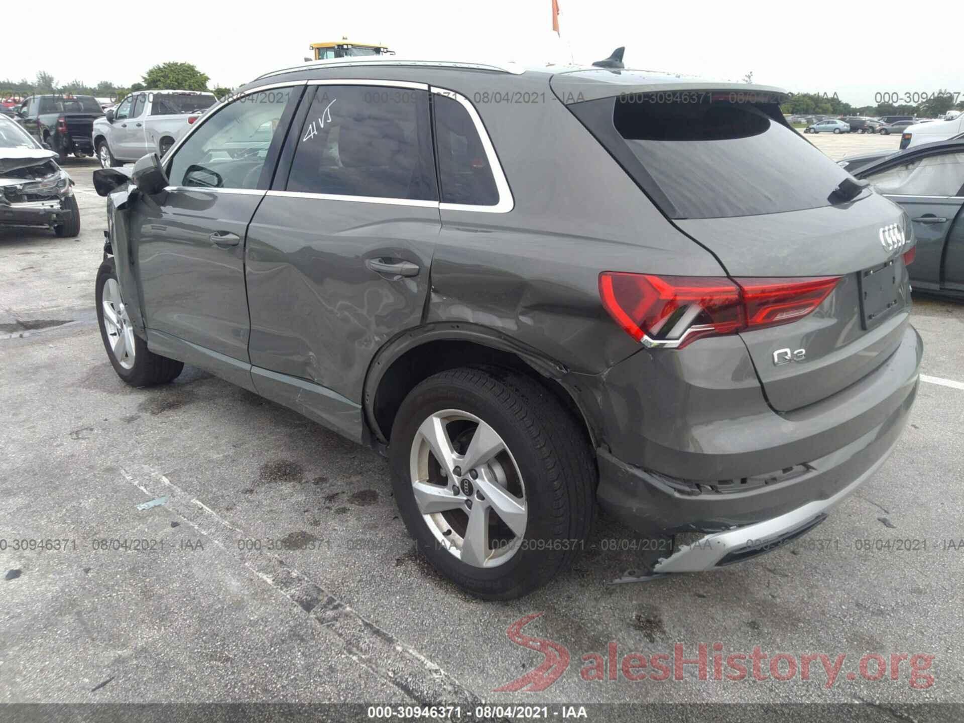 WA1AUCF3XM1101181 2021 AUDI Q3