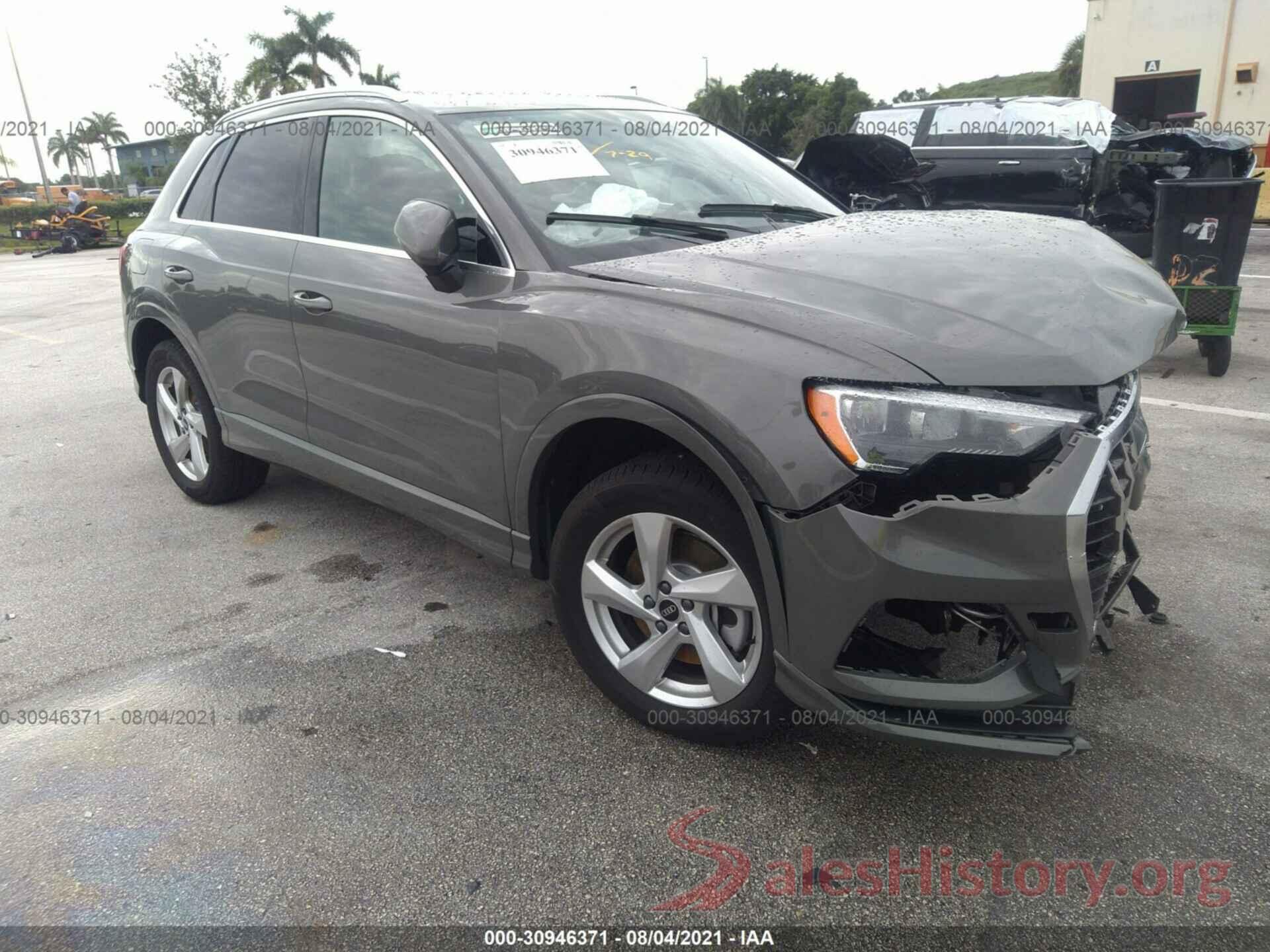 WA1AUCF3XM1101181 2021 AUDI Q3