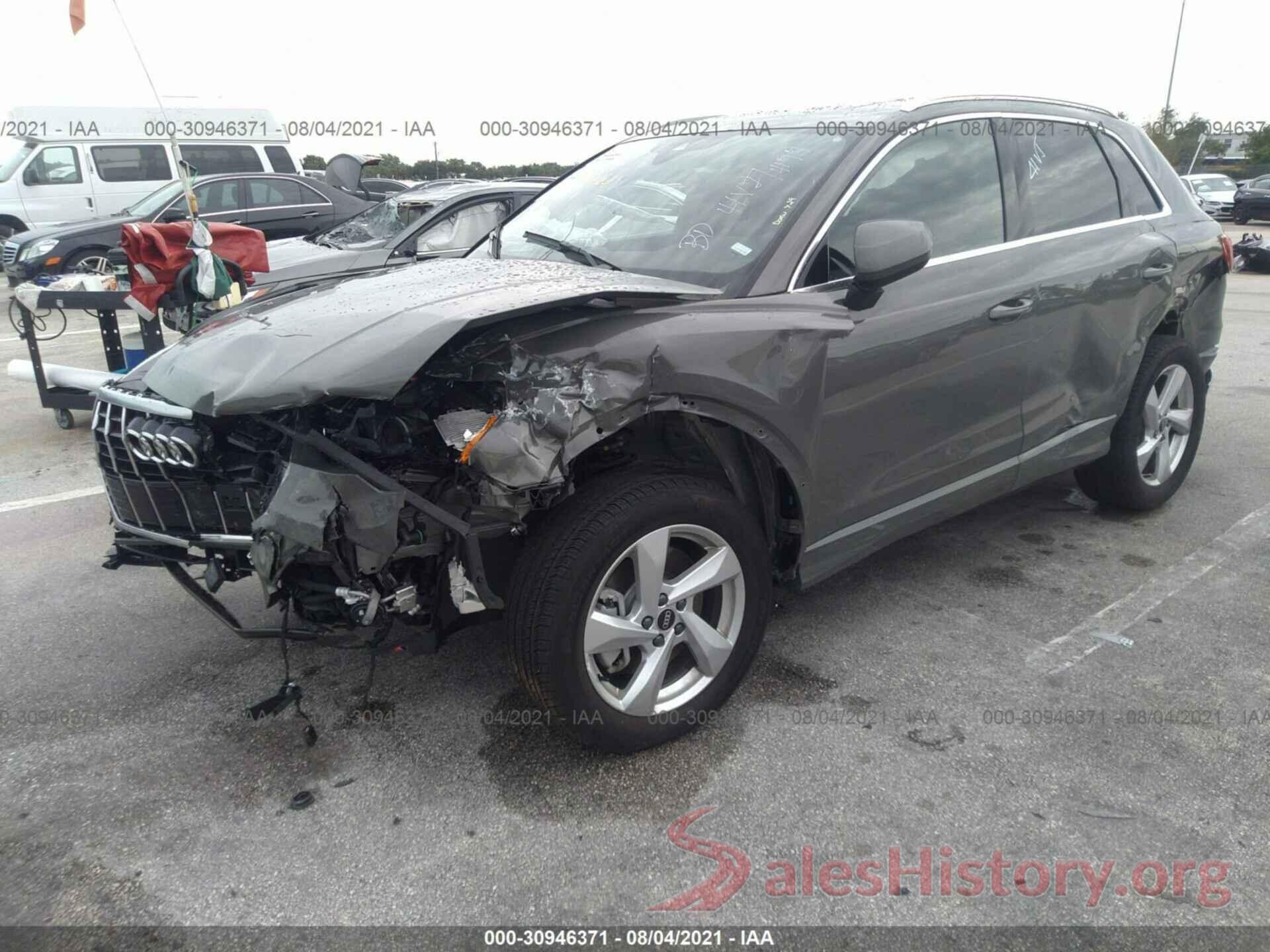 WA1AUCF3XM1101181 2021 AUDI Q3