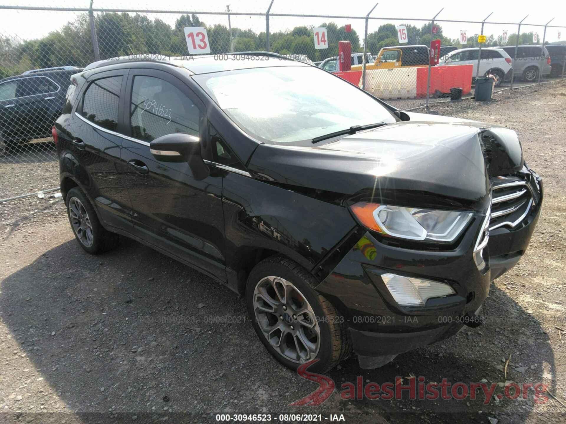 MAJ3S2KE4KC271243 2019 FORD ECOSPORT