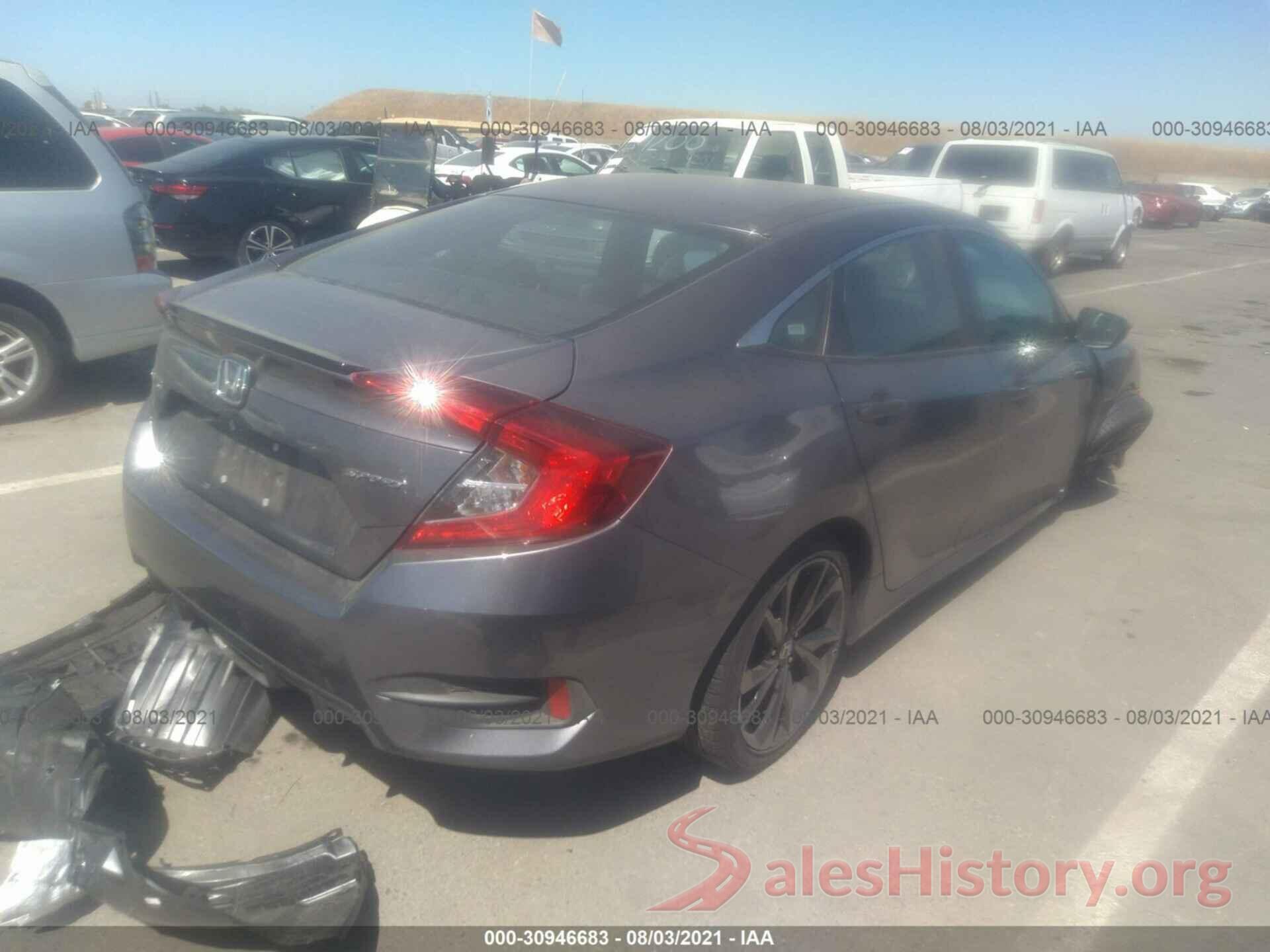 19XFC2F86ME004318 2021 HONDA CIVIC SEDAN