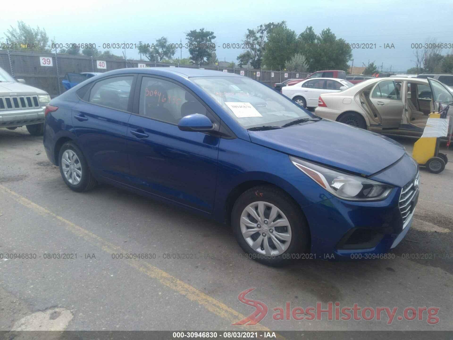 3KPC24A62LE113414 2020 HYUNDAI ACCENT