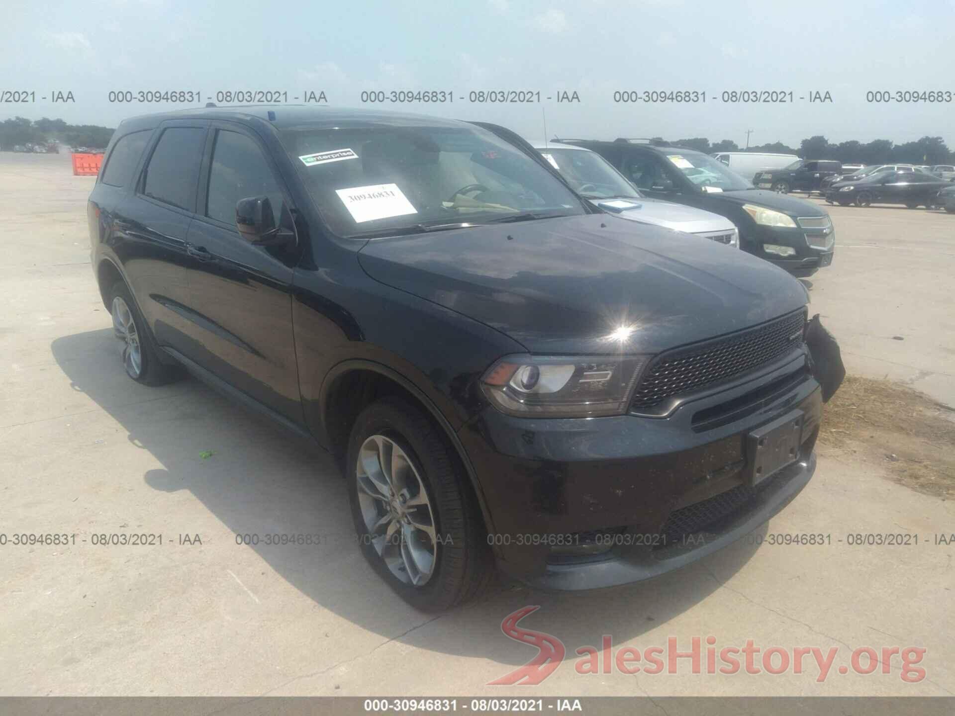 1C4RDJDG9LC261428 2020 DODGE DURANGO