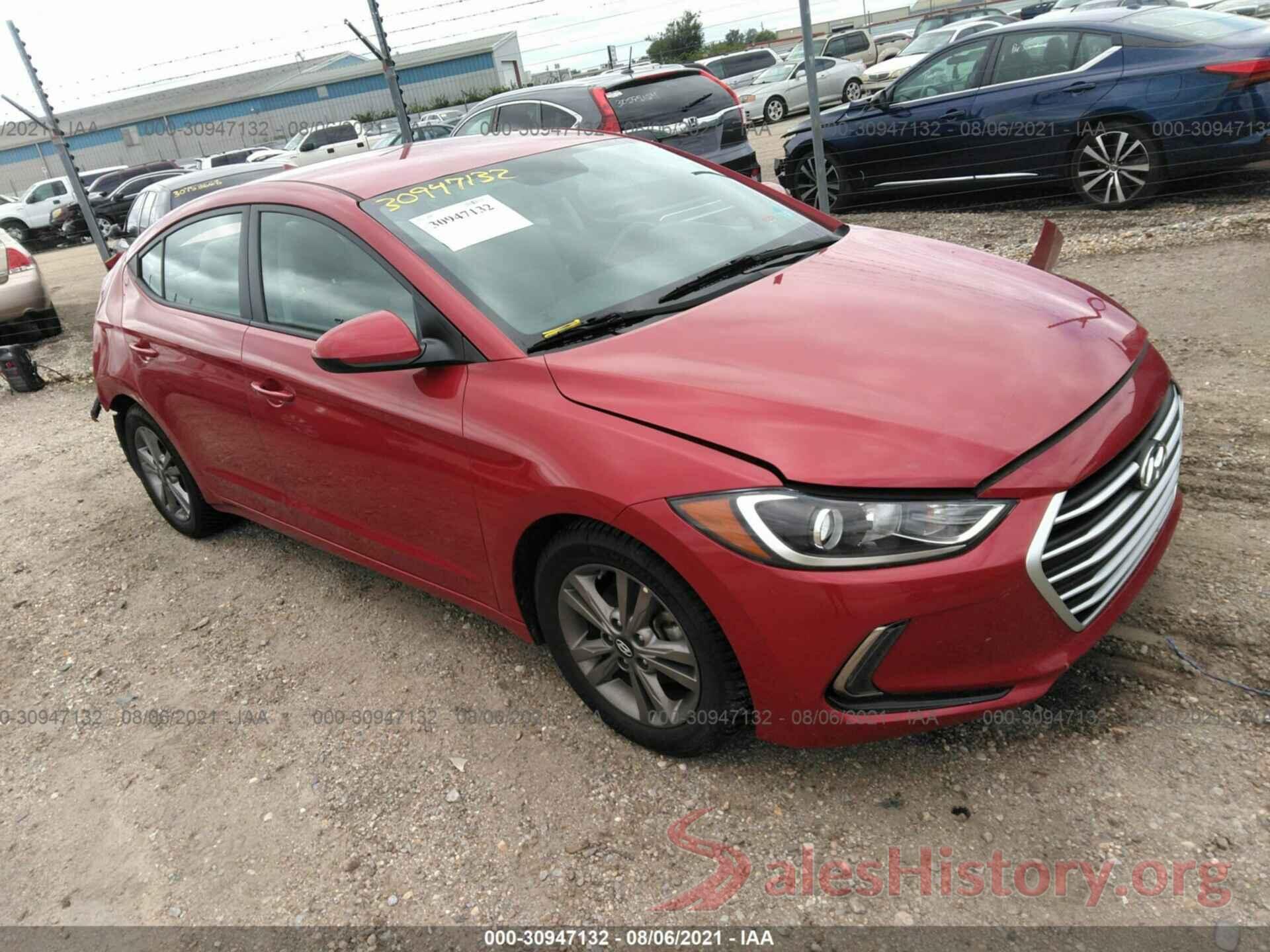 5NPD84LF0HH018465 2017 HYUNDAI ELANTRA