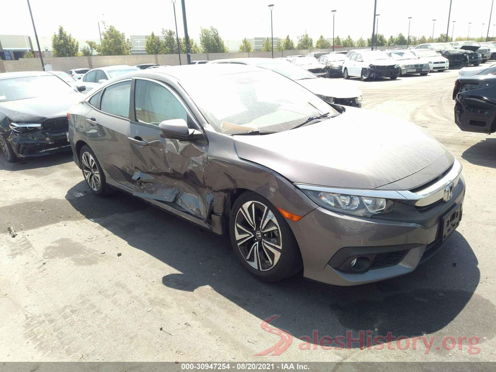 19XFC1F89GE201255 2016 HONDA CIVIC SEDAN