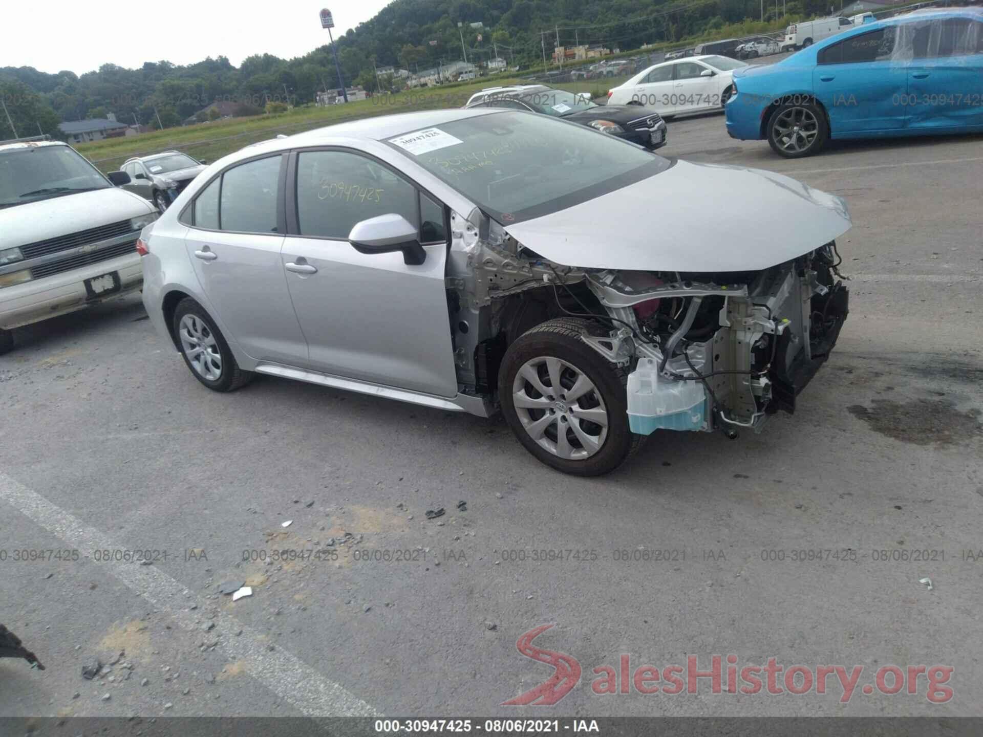 5YFEPMAE0MP225727 2021 TOYOTA COROLLA