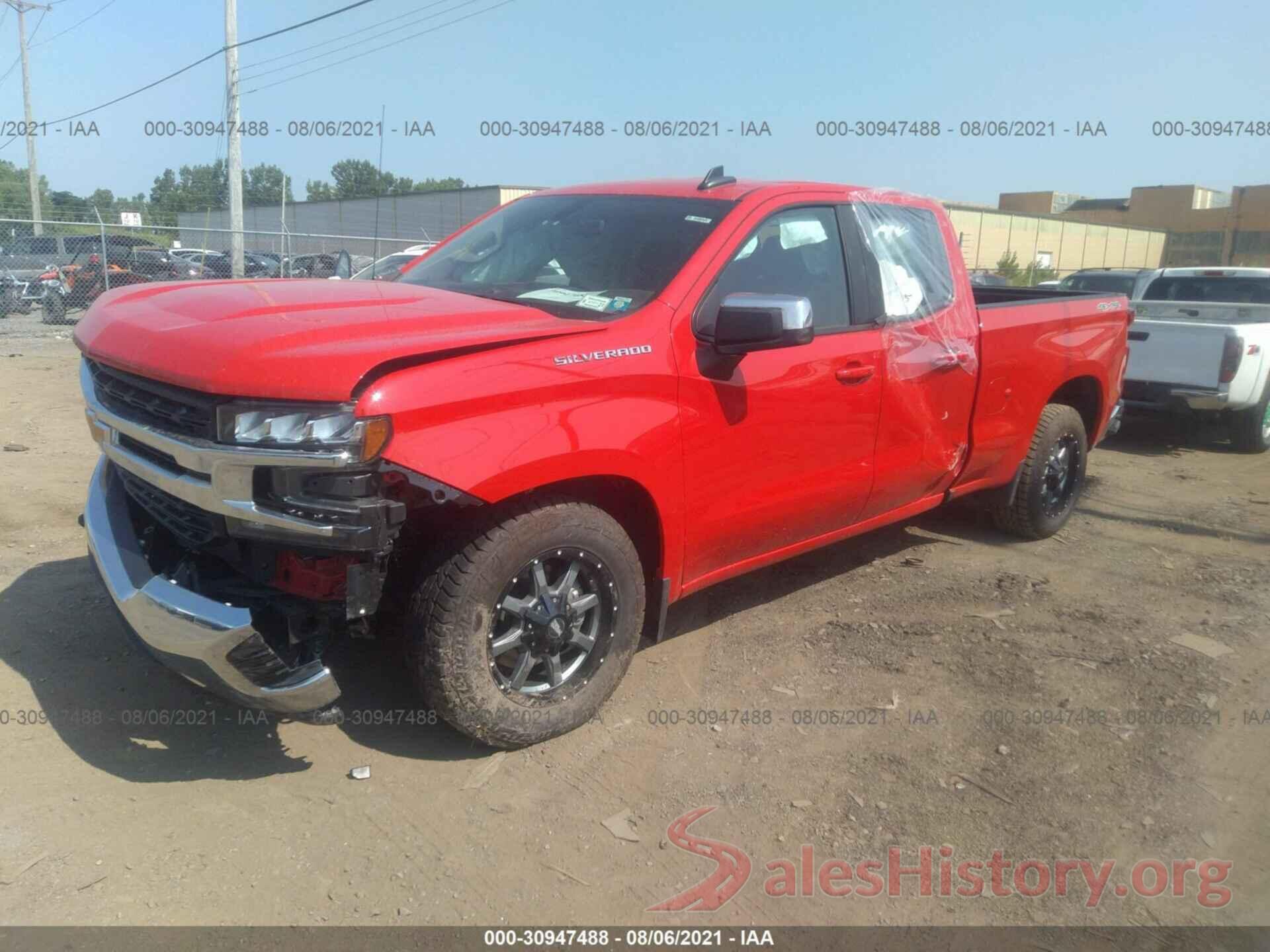 1GCRYDED8LZ238309 2020 CHEVROLET SILVERADO 1500