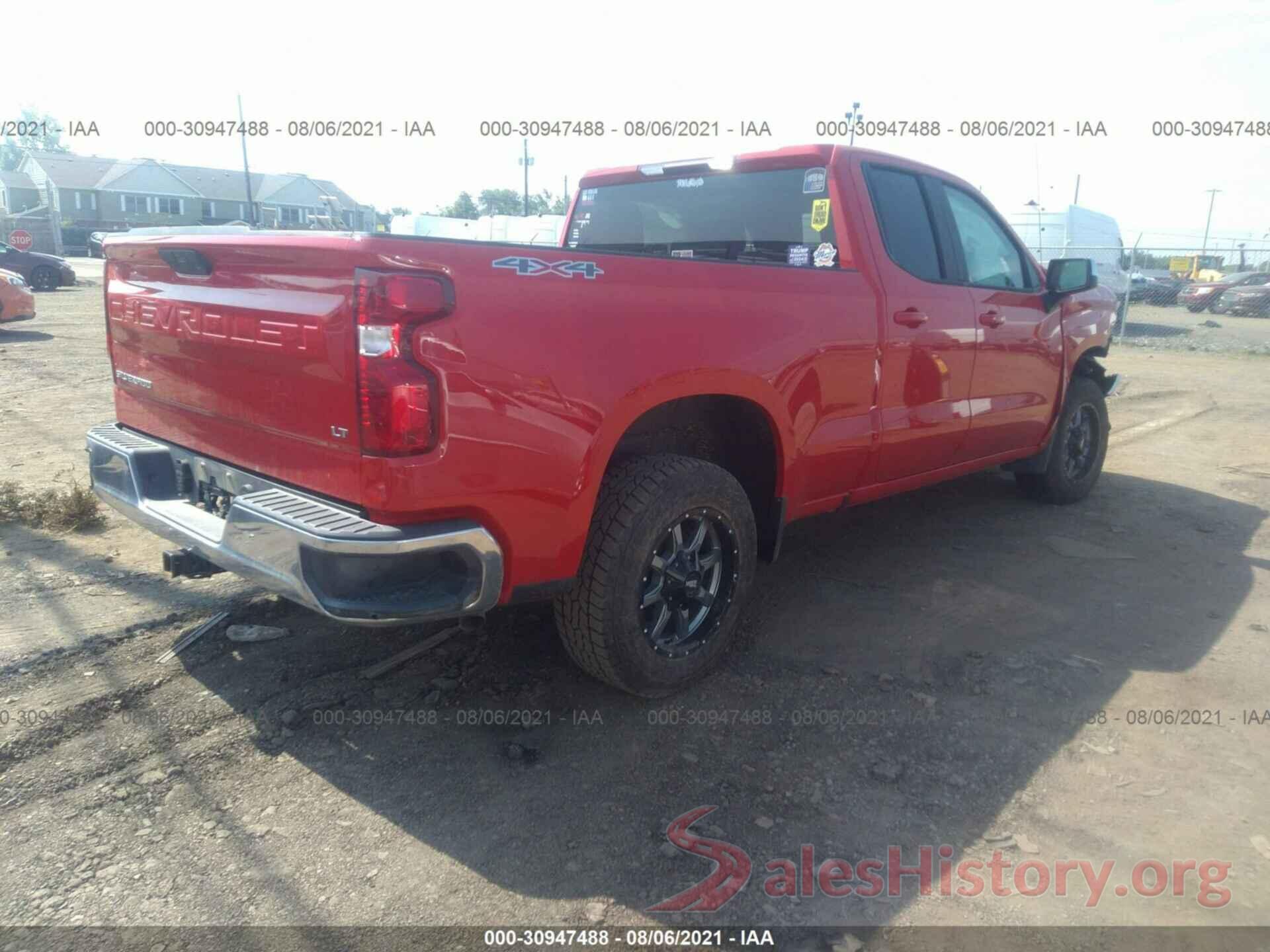 1GCRYDED8LZ238309 2020 CHEVROLET SILVERADO 1500