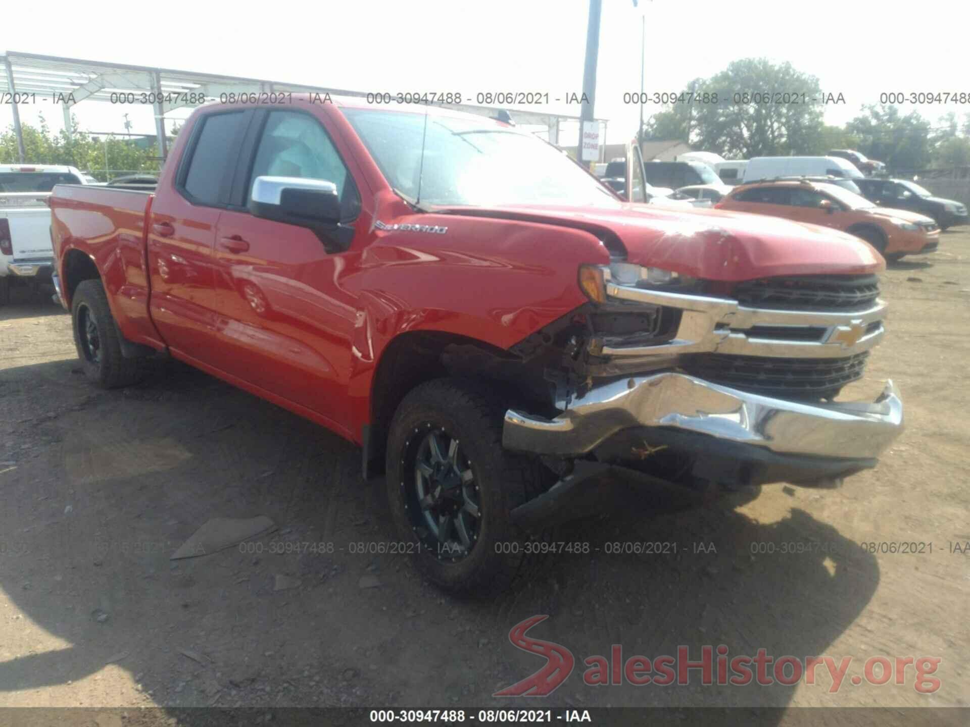 1GCRYDED8LZ238309 2020 CHEVROLET SILVERADO 1500