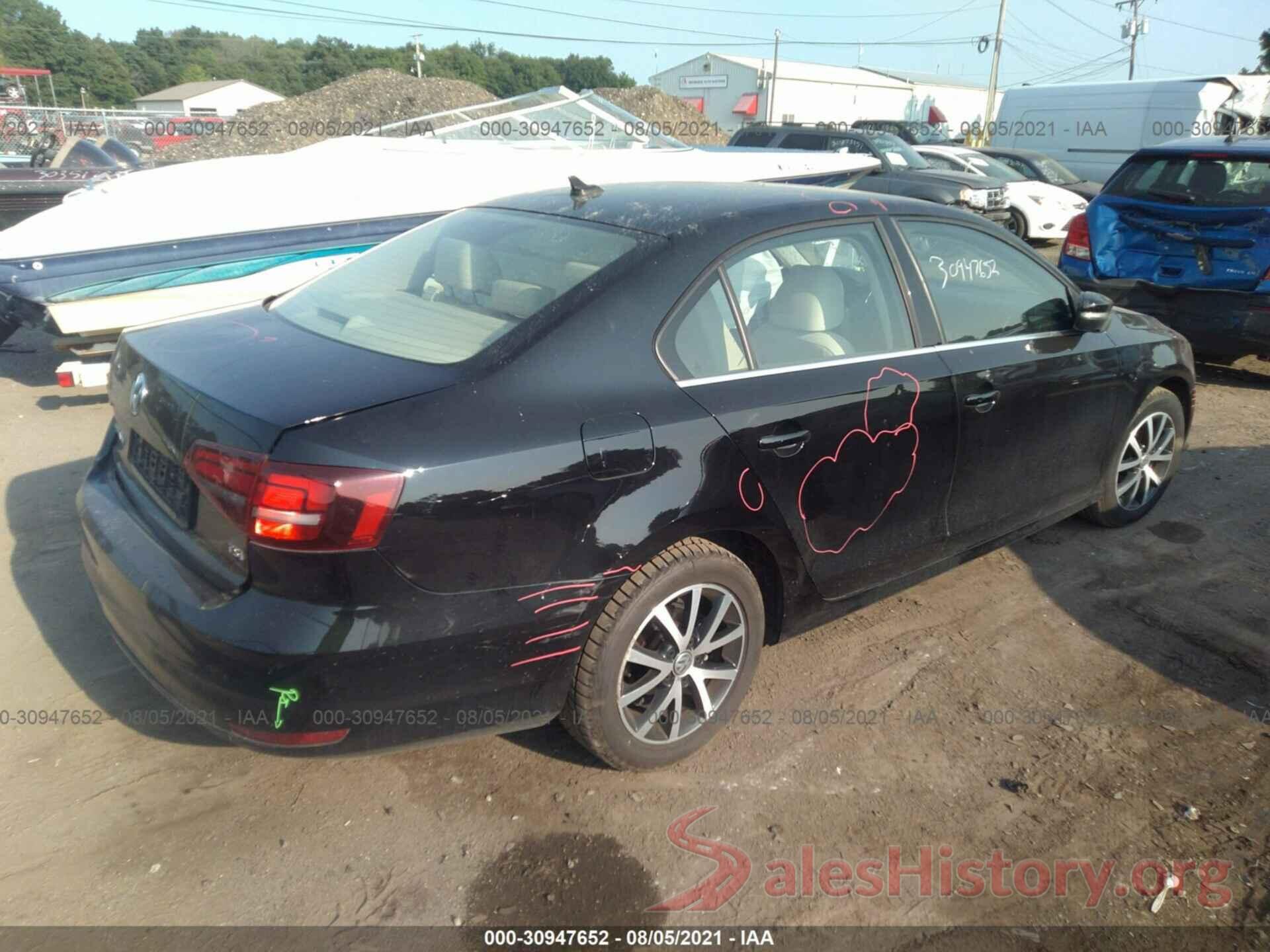 3VWDB7AJ6HM411520 2017 VOLKSWAGEN JETTA