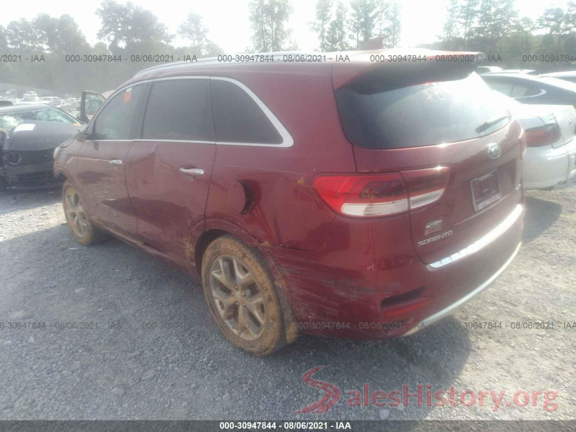 5XYPKDA58GG041846 2016 KIA SORENTO