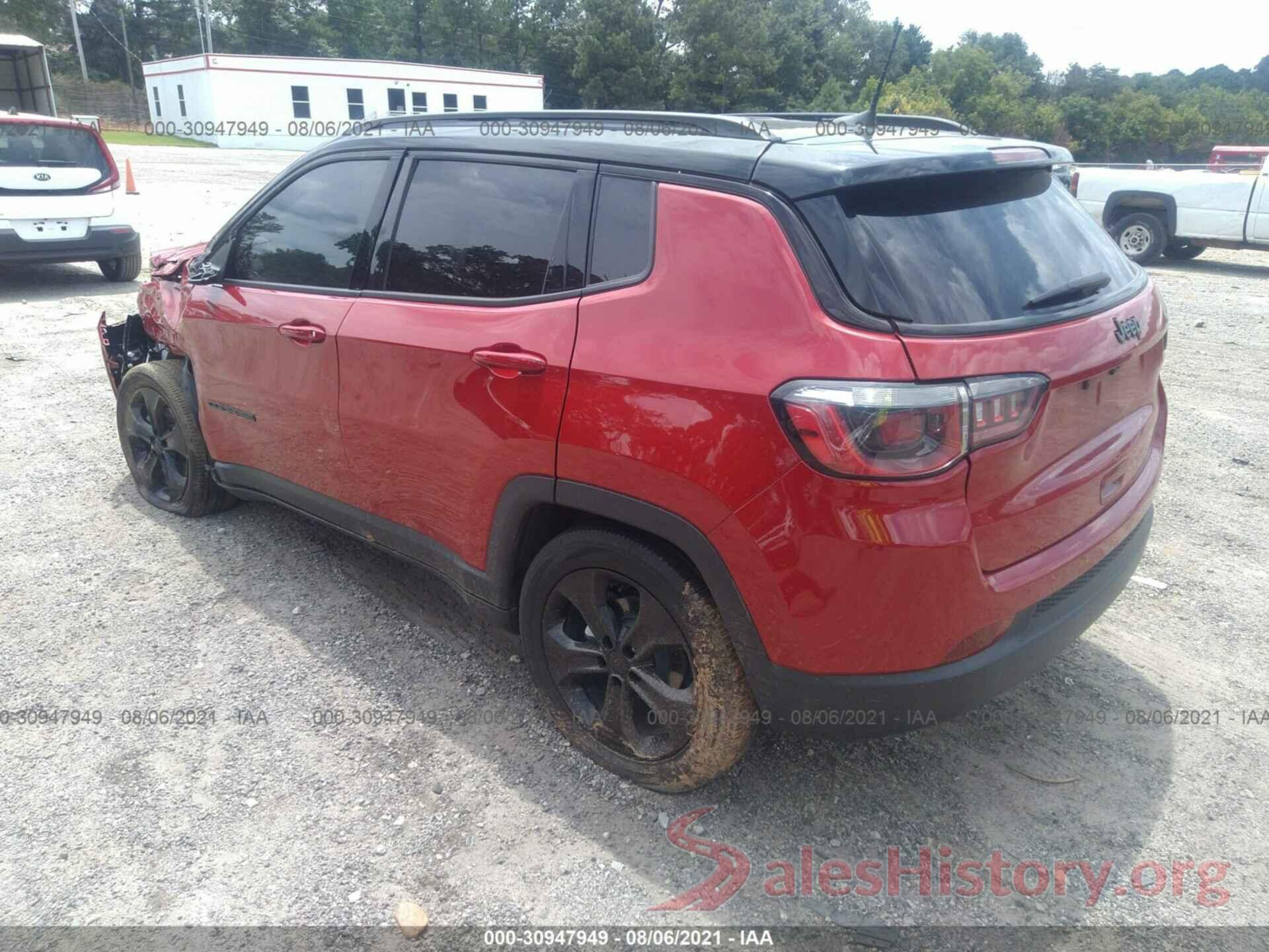 3C4NJCBB9LT169993 2020 JEEP COMPASS