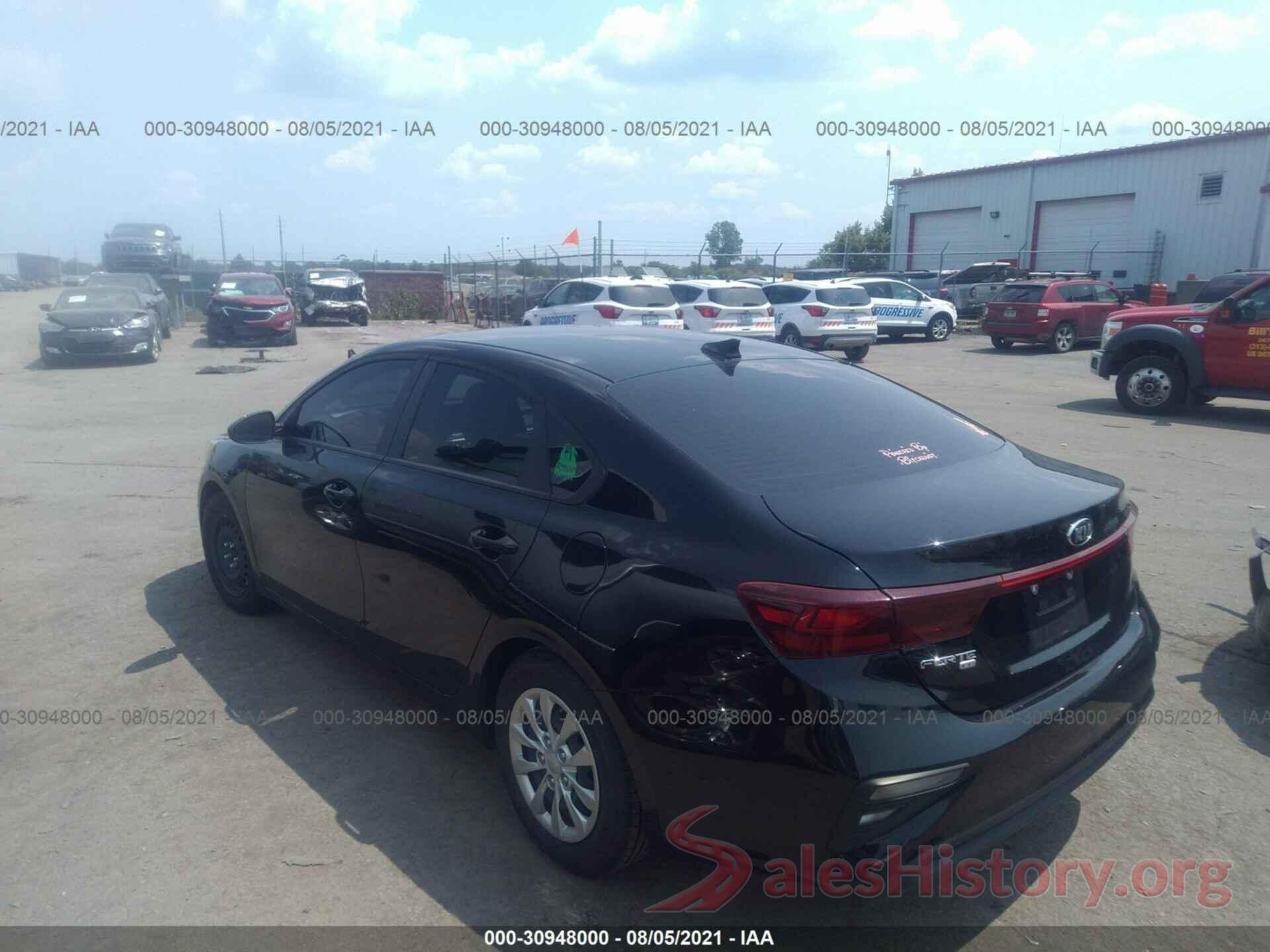 3KPF24AD7LE183065 2020 KIA FORTE