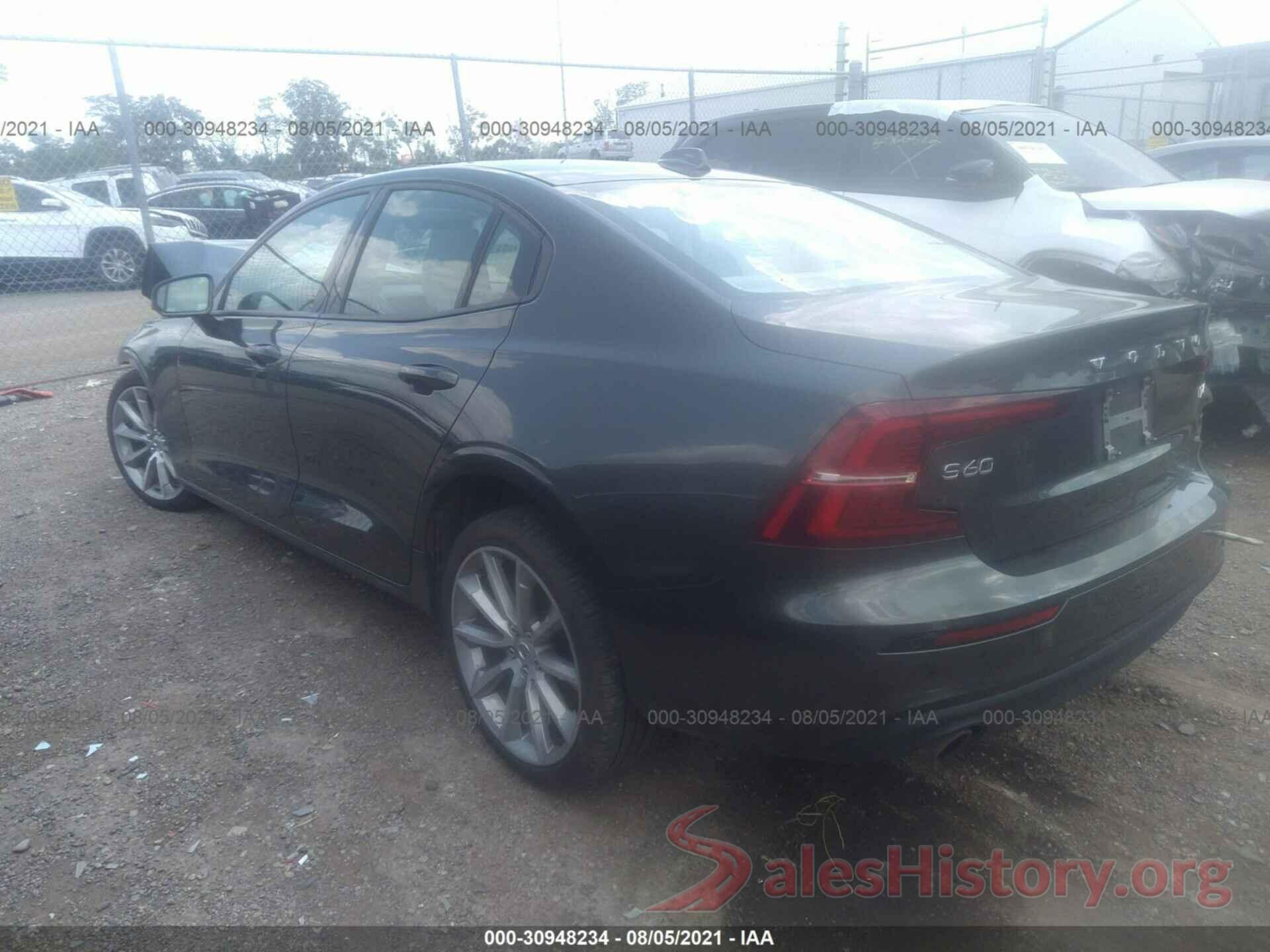 7JRA22TK7LG048101 2020 VOLVO S60