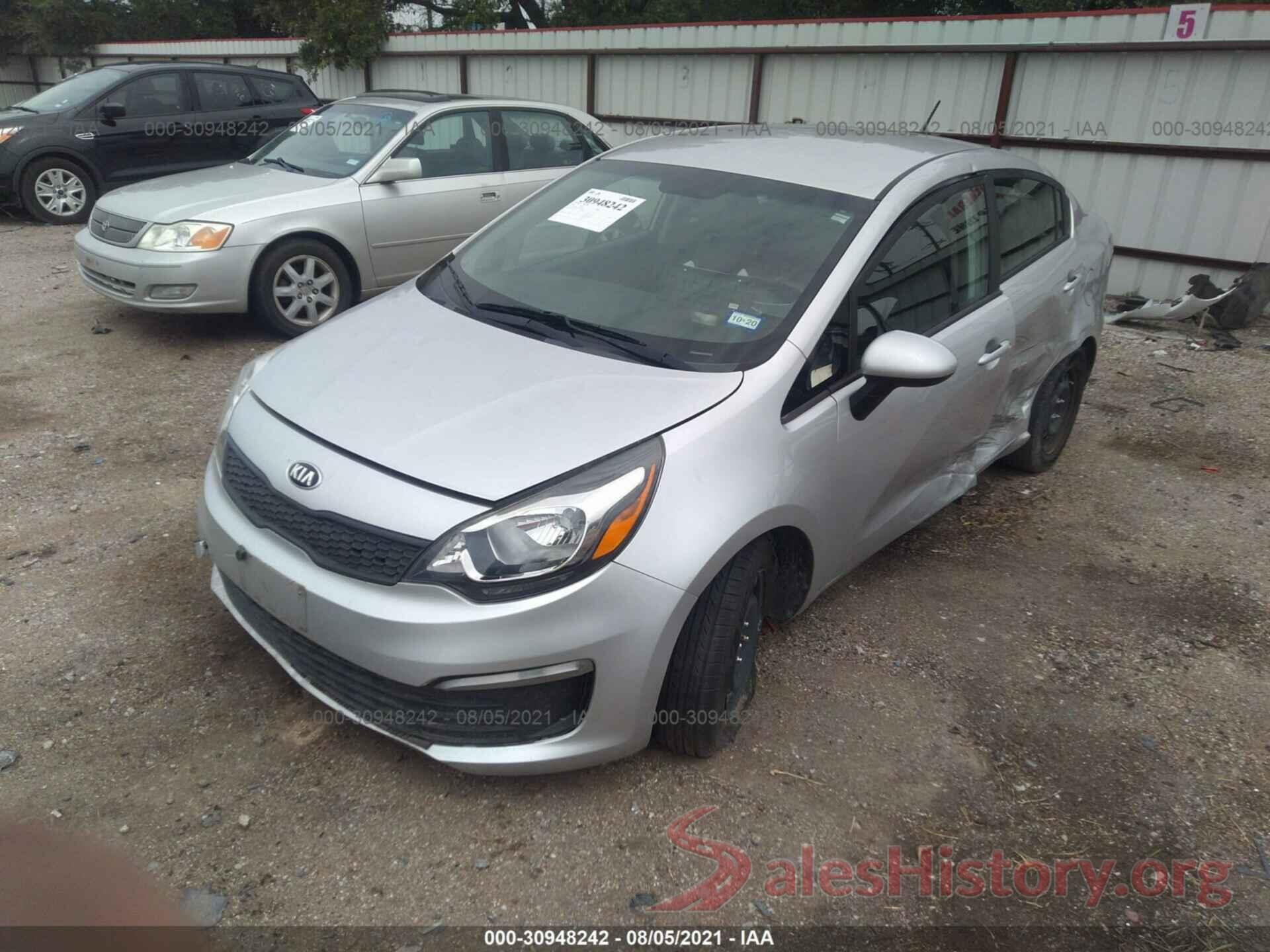 KNADM4A3XH6118407 2017 KIA RIO