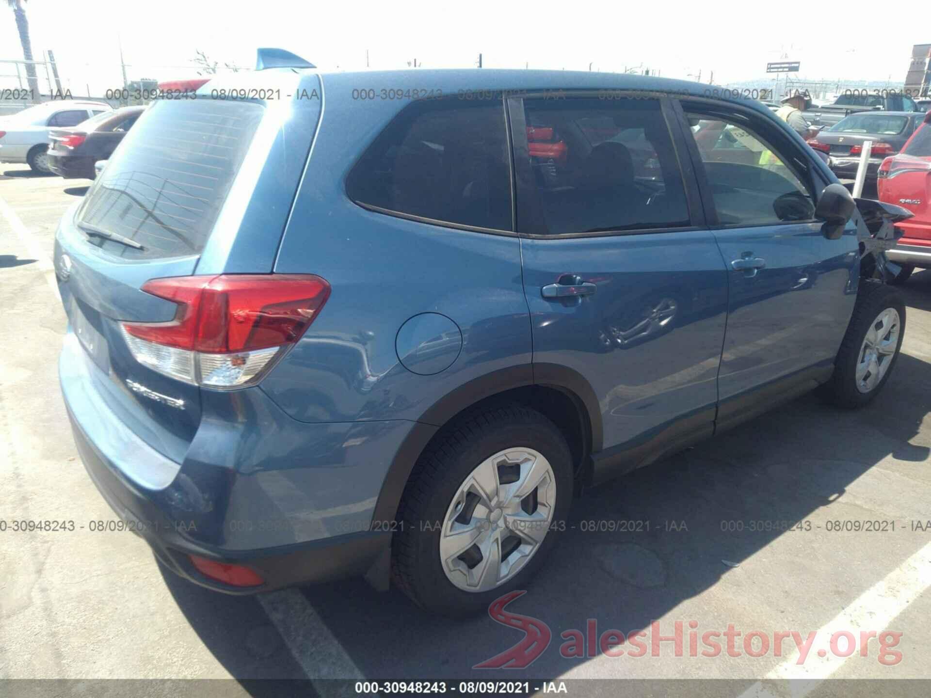 JF2SKAAC6KH449643 2019 SUBARU FORESTER