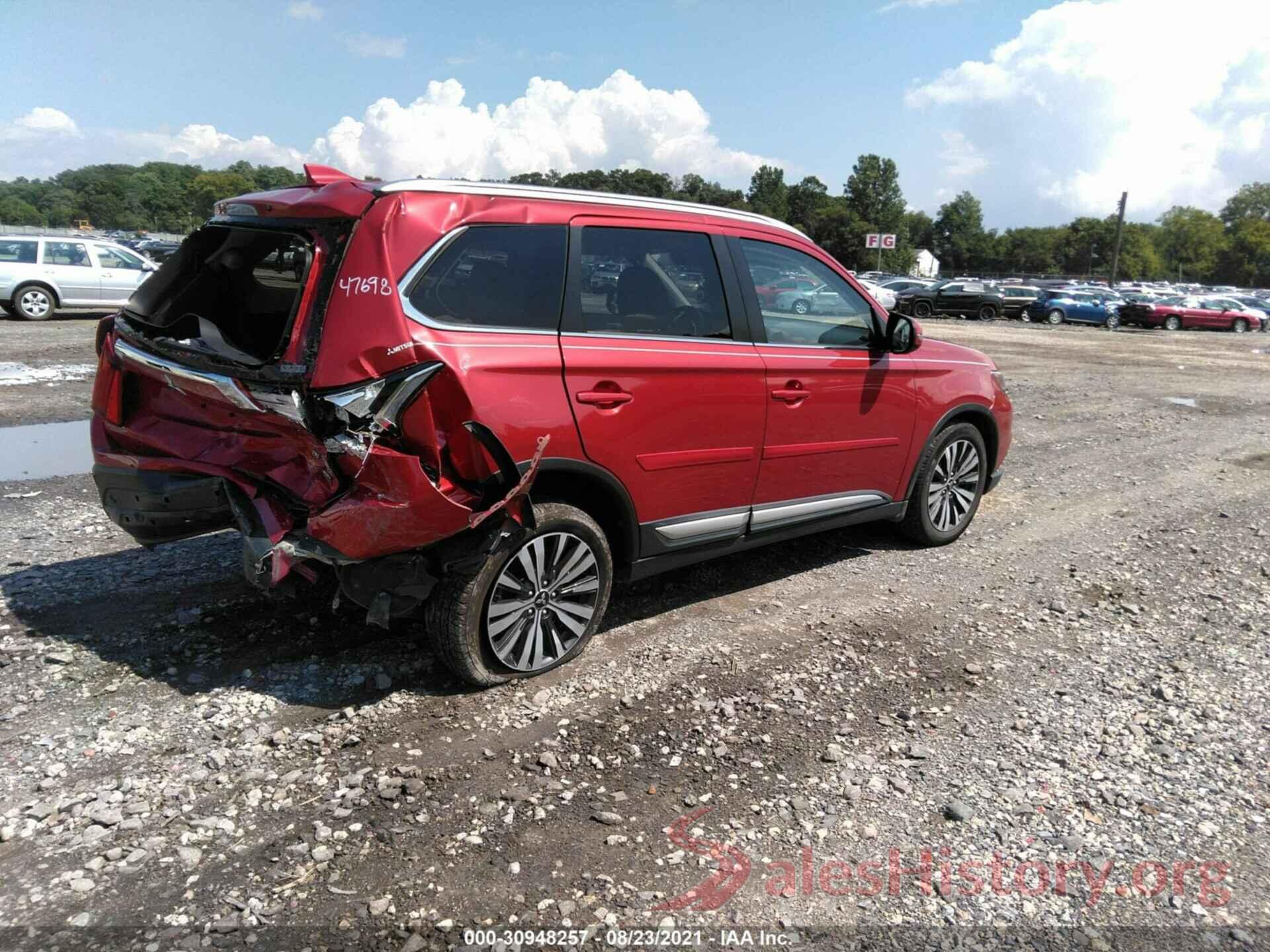 JA4AZ3A34KZ015419 2019 MITSUBISHI OUTLANDER