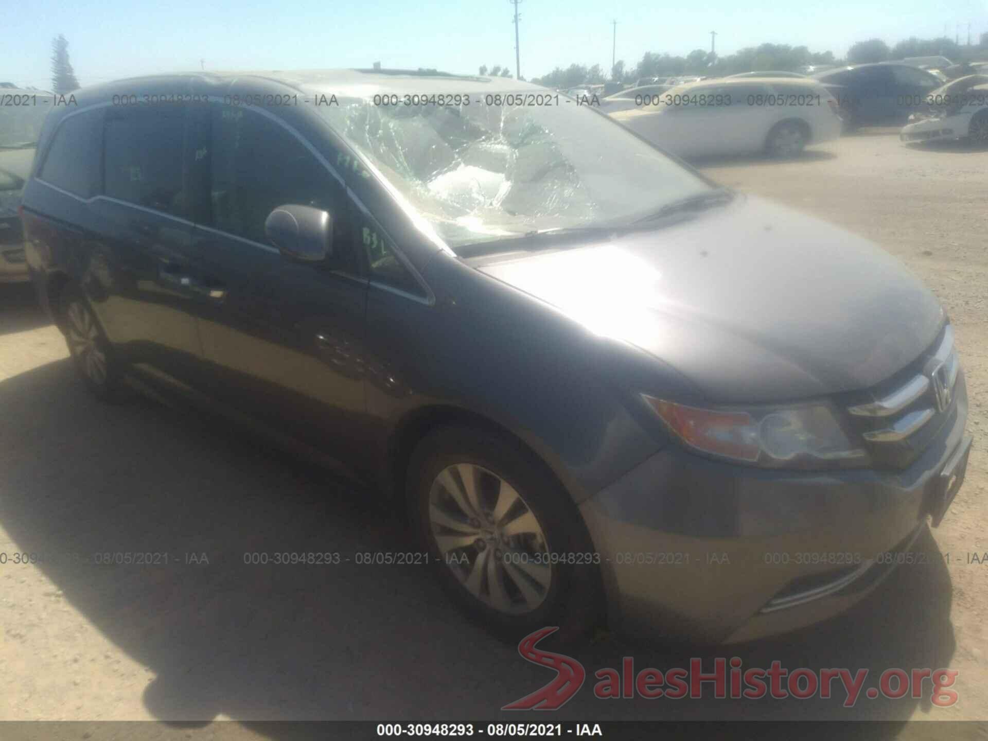 5FNRL5H68GB027799 2016 HONDA ODYSSEY