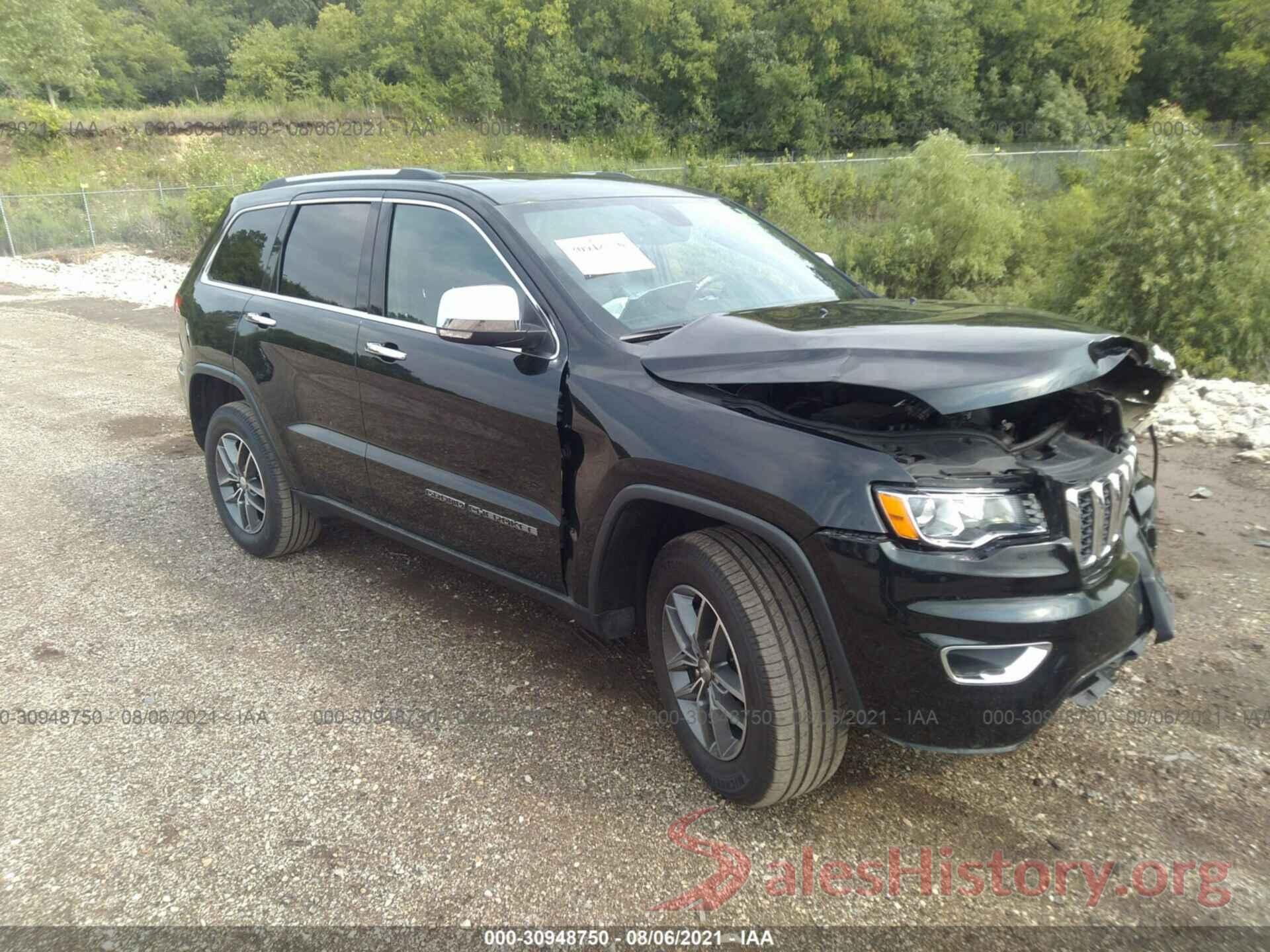 1C4RJFBGXHC631267 2017 JEEP GRAND CHEROKEE