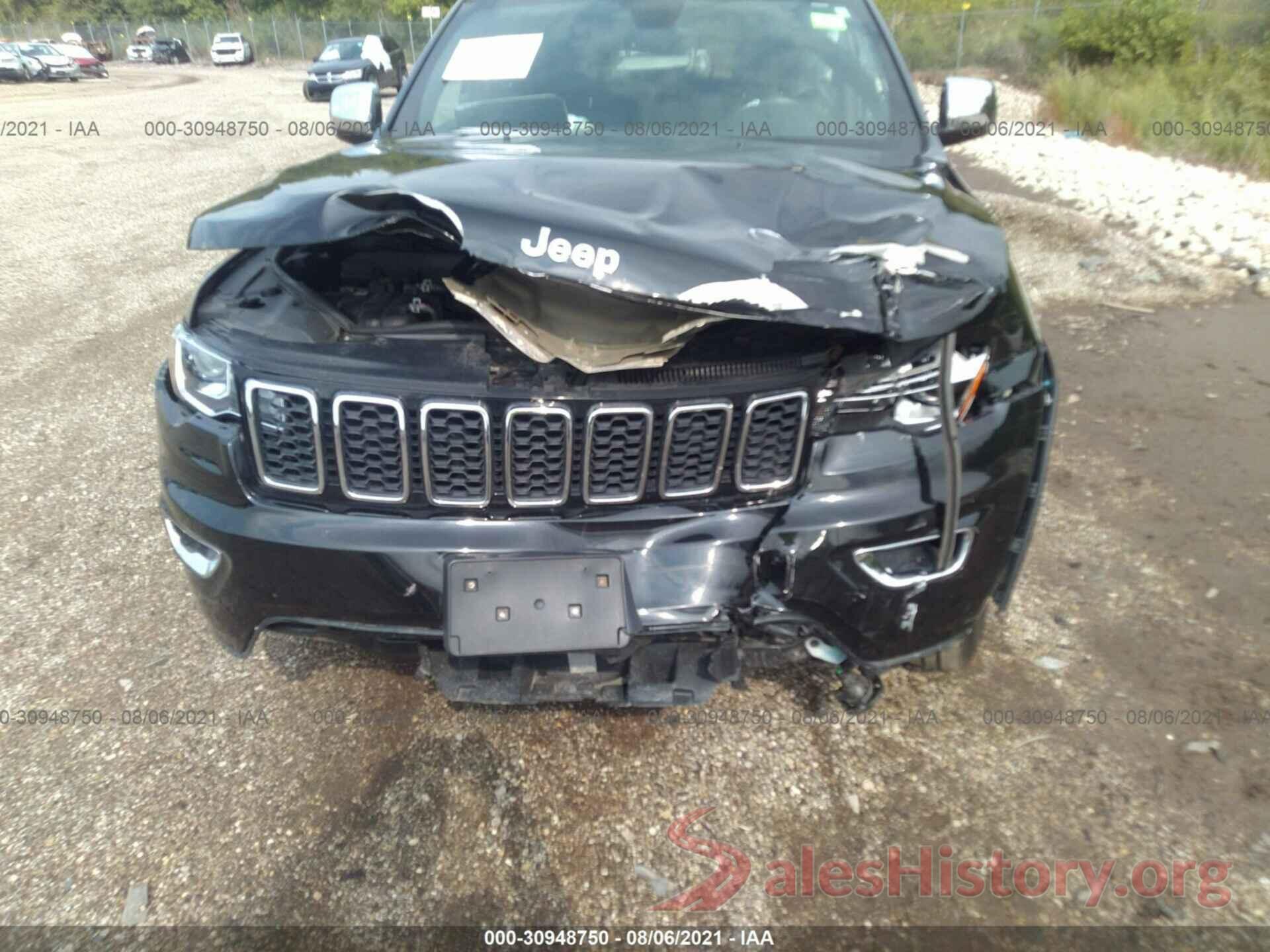 1C4RJFBGXHC631267 2017 JEEP GRAND CHEROKEE