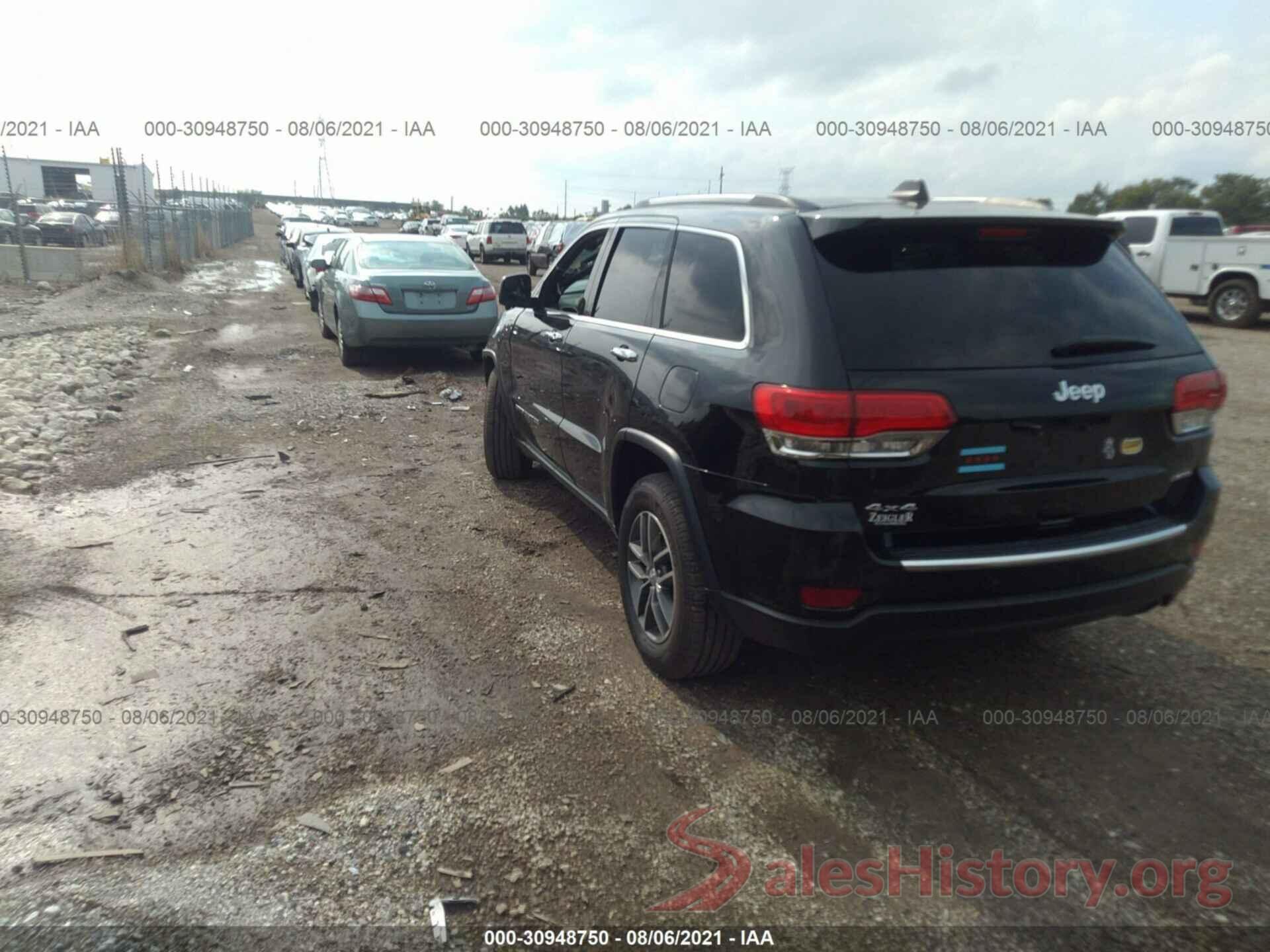 1C4RJFBGXHC631267 2017 JEEP GRAND CHEROKEE