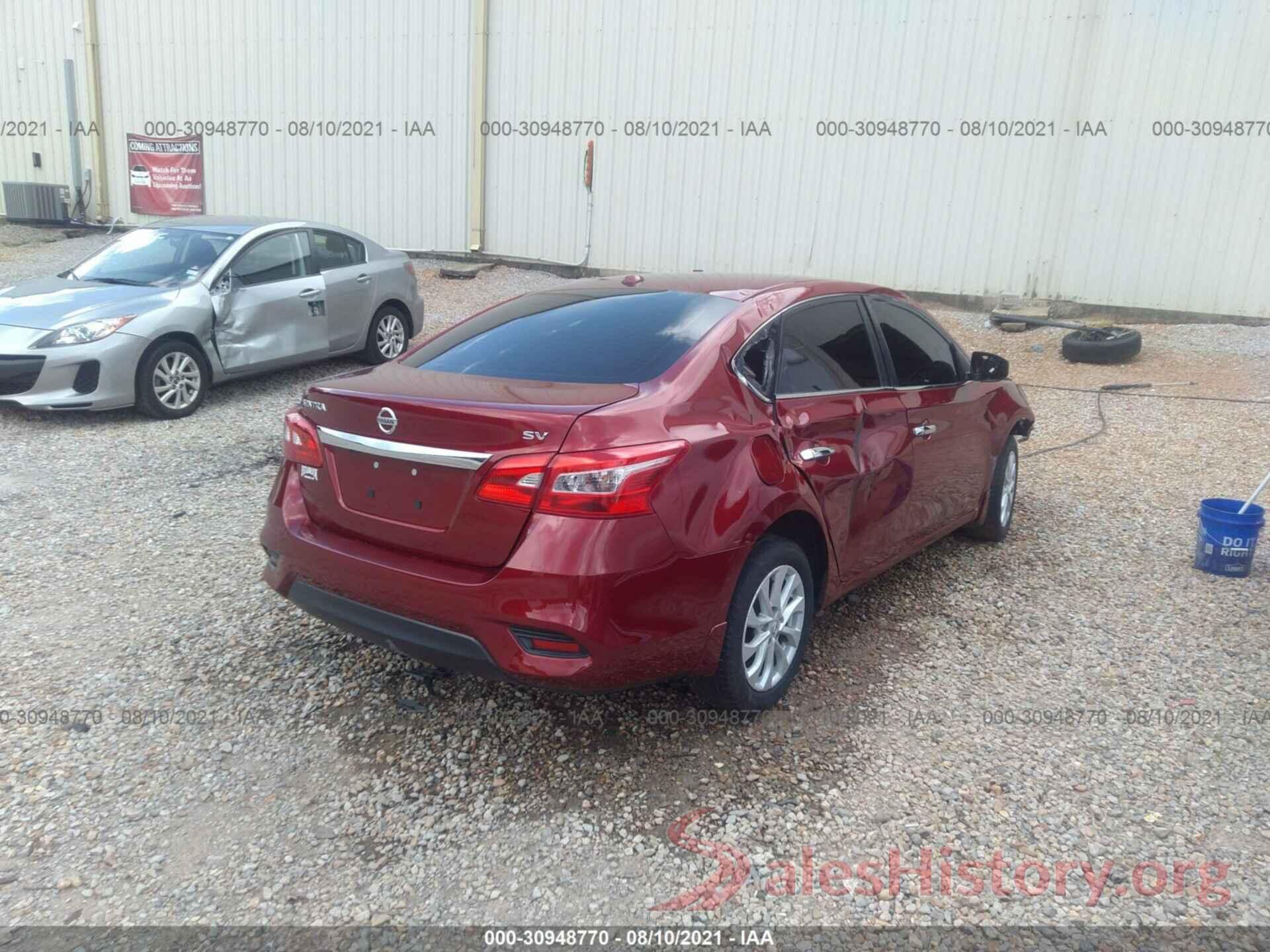 3N1AB7AP9KY205699 2019 NISSAN SENTRA