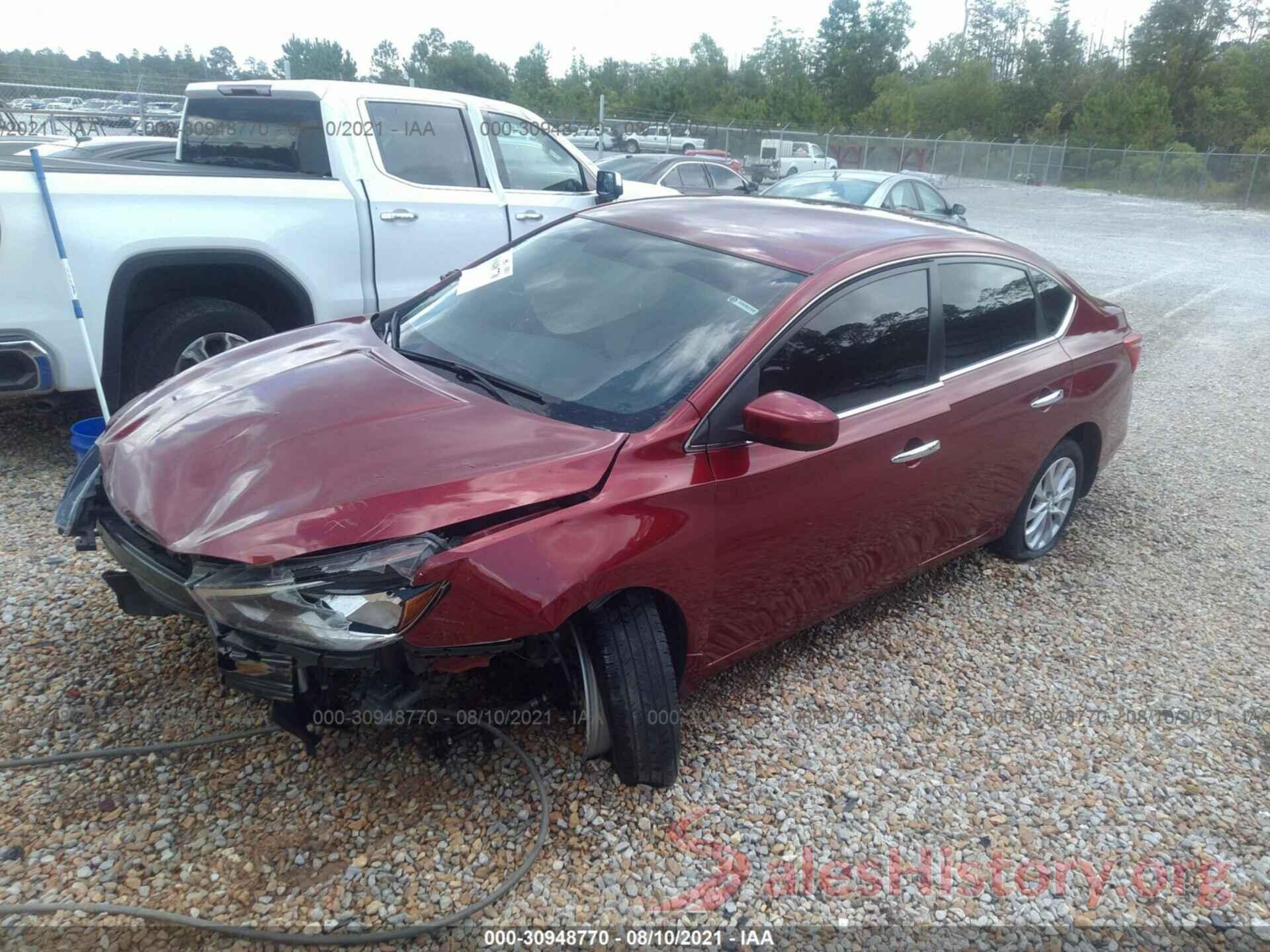 3N1AB7AP9KY205699 2019 NISSAN SENTRA