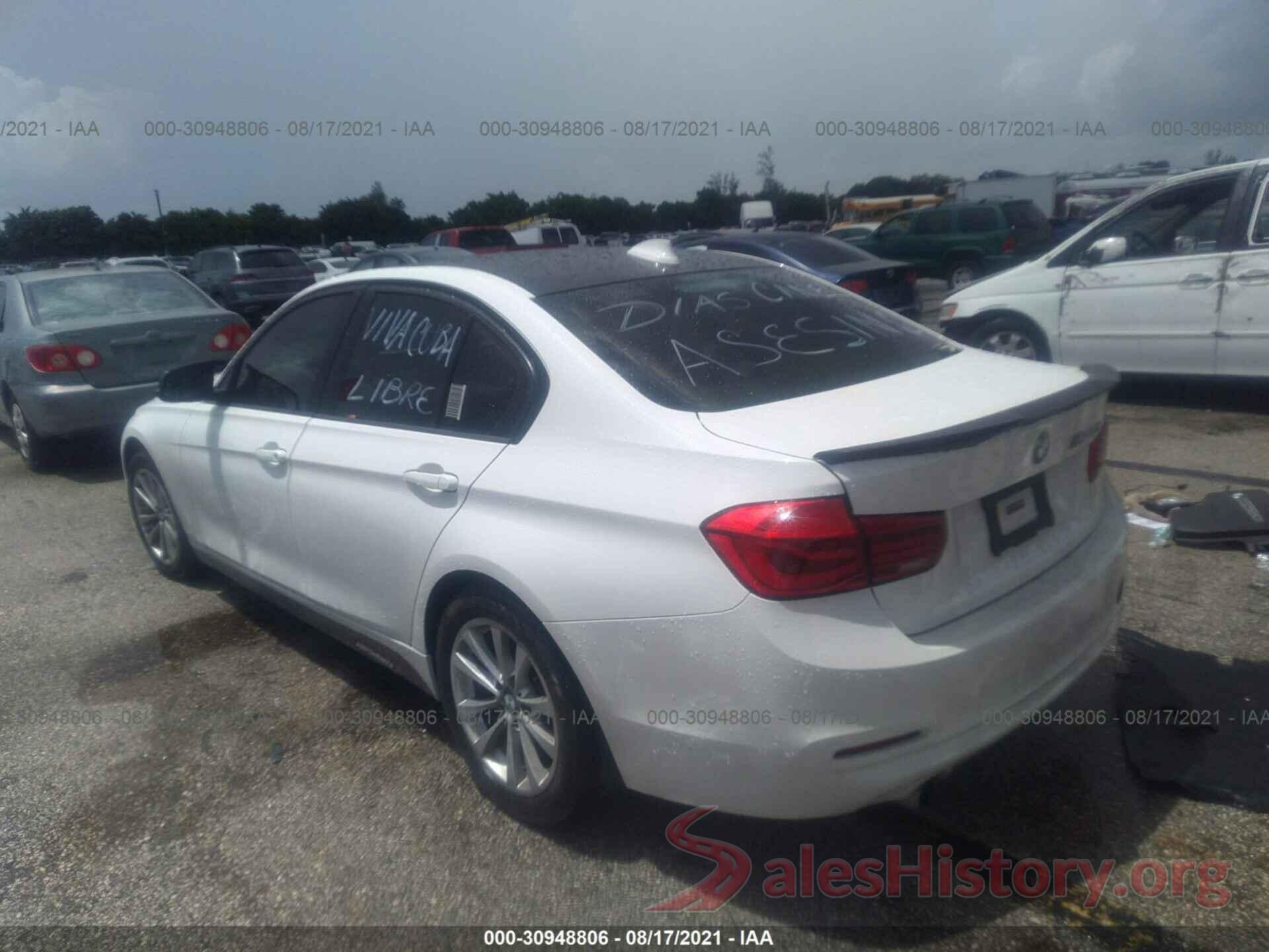 WBA8E1G5XGNT35627 2016 BMW 3 SERIES