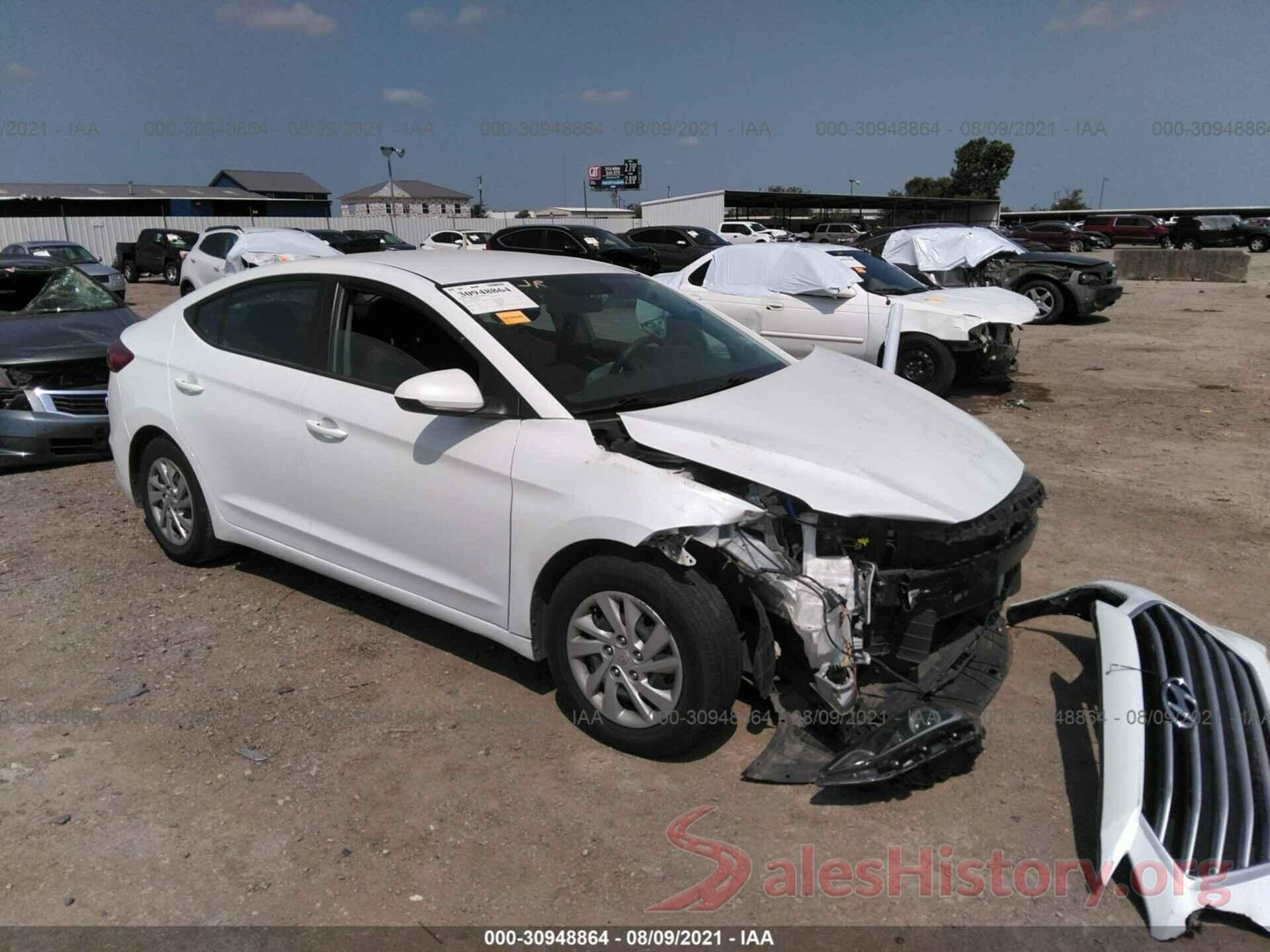 5NPD74LF2JH340985 2018 HYUNDAI ELANTRA