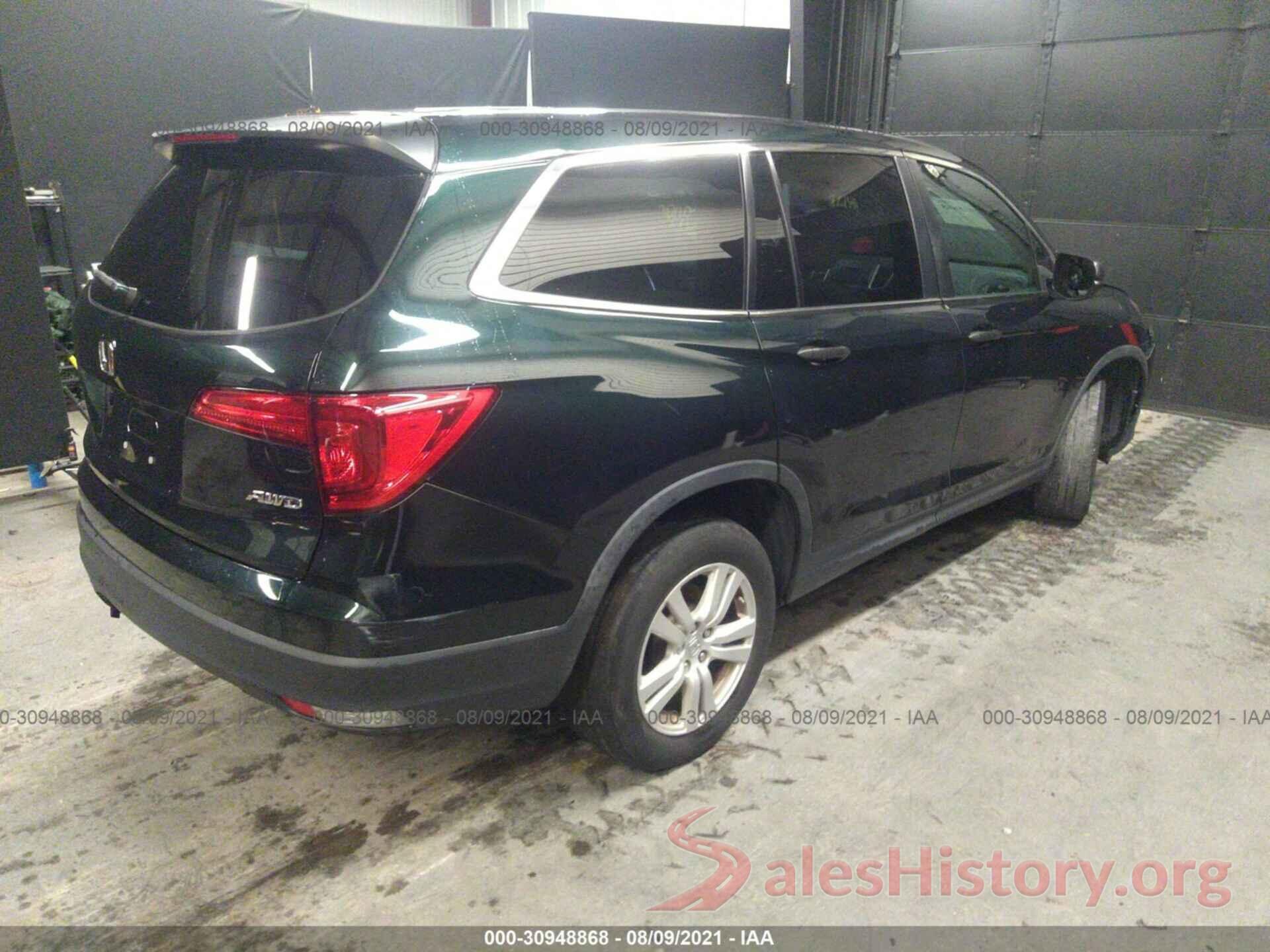 5FNYF6H13JB037533 2018 HONDA PILOT