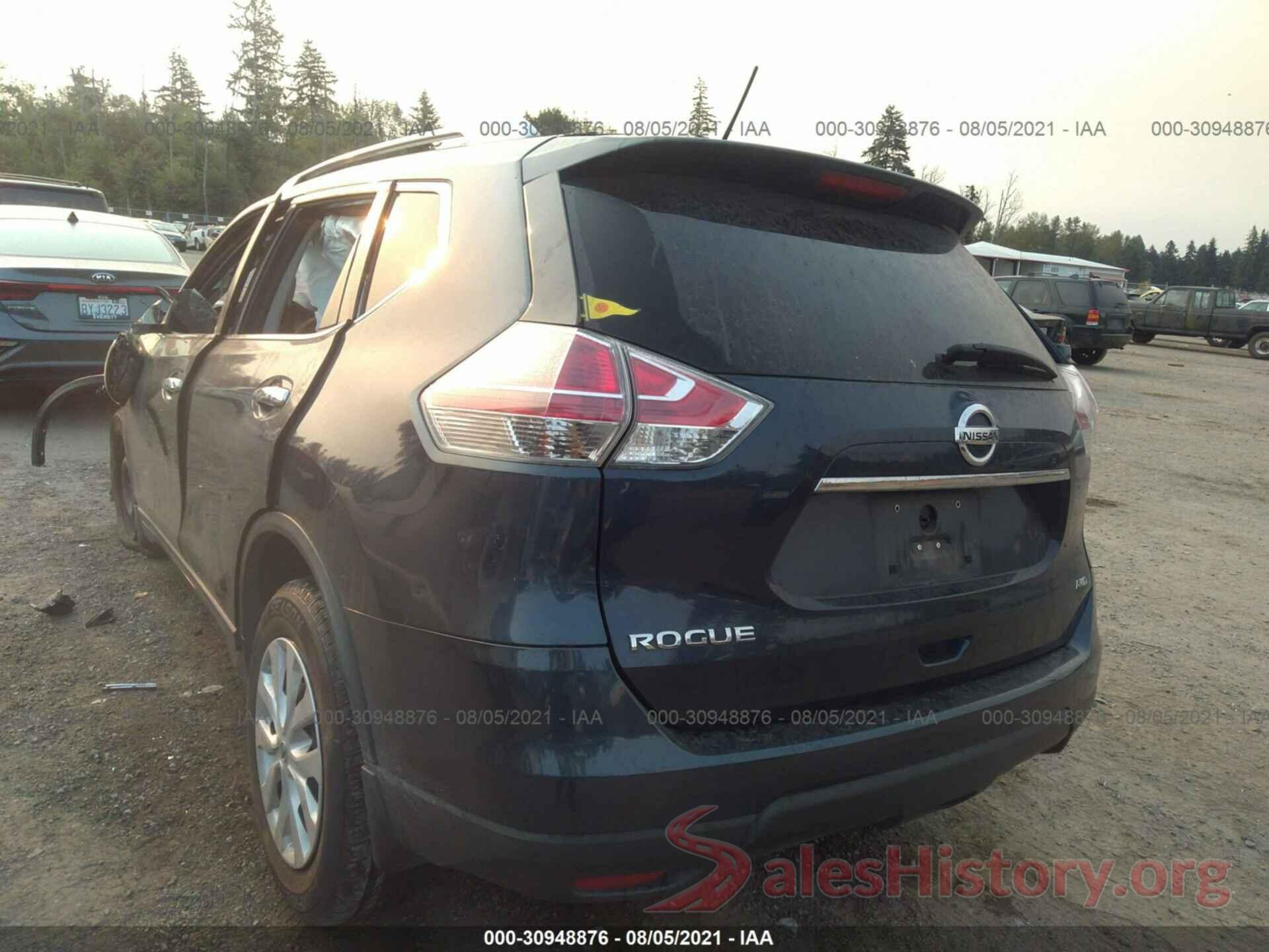 5N1AT2MM7GC758216 2016 NISSAN ROGUE