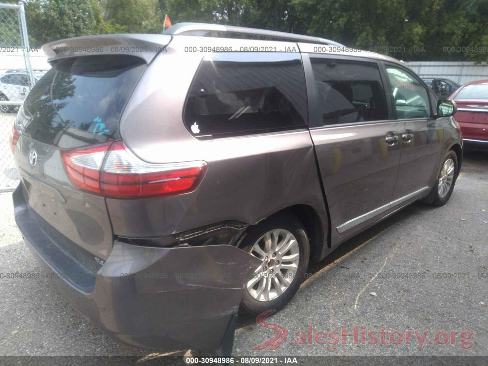 5TDYK3DC9GS720567 2016 TOYOTA SIENNA