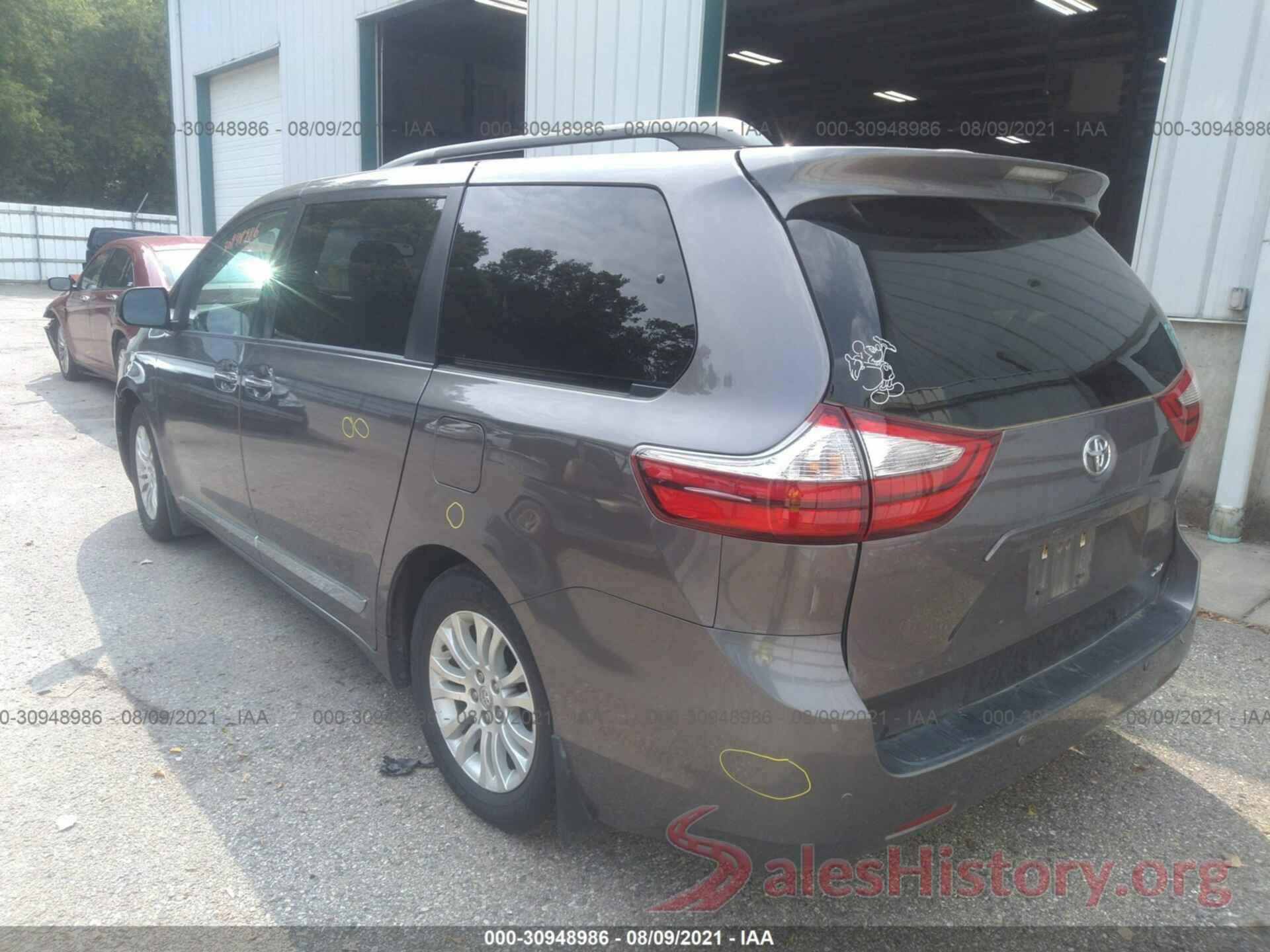 5TDYK3DC9GS720567 2016 TOYOTA SIENNA