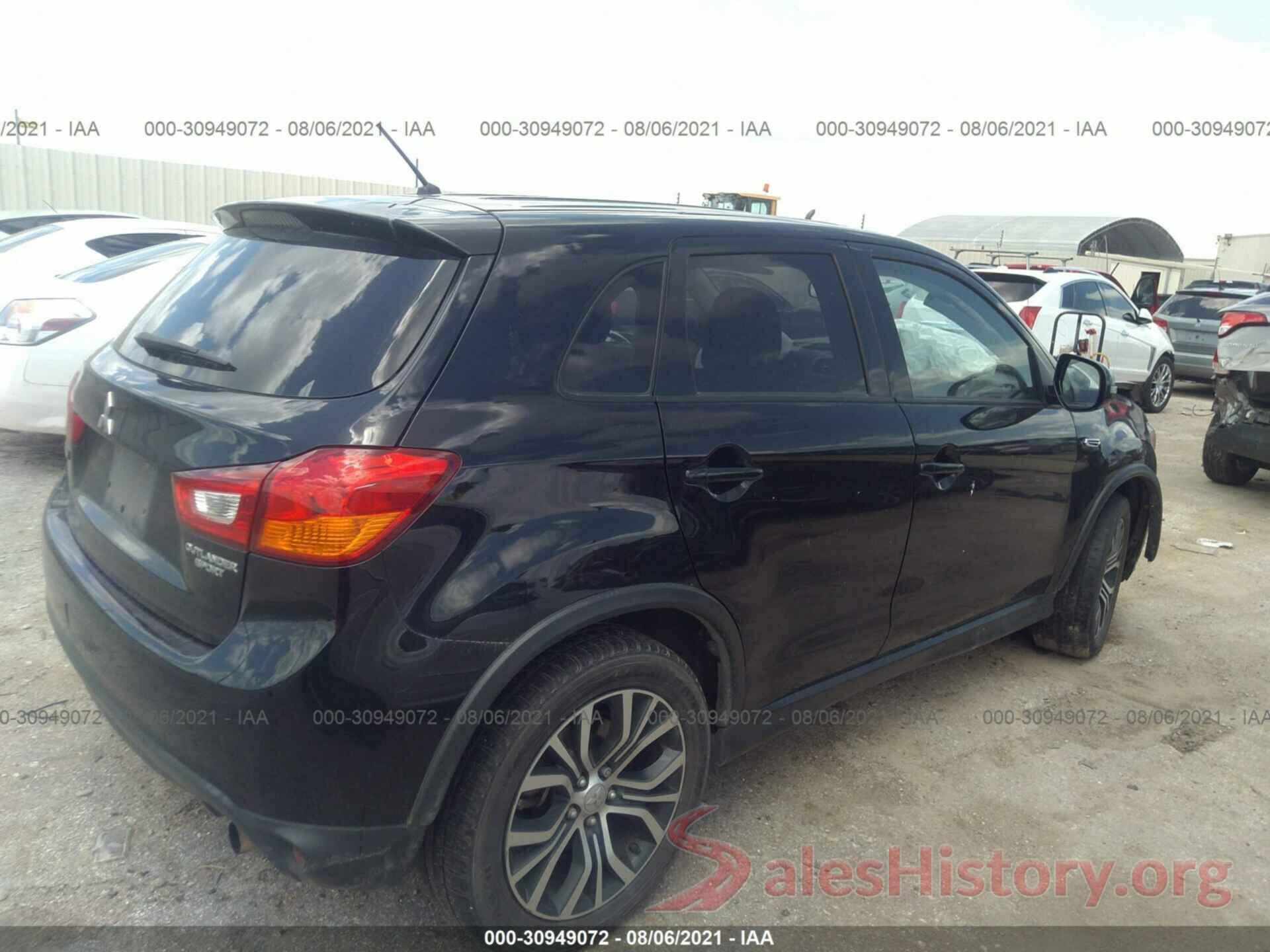 JA4AP3AU1GZ063417 2016 MITSUBISHI OUTLANDER SPORT