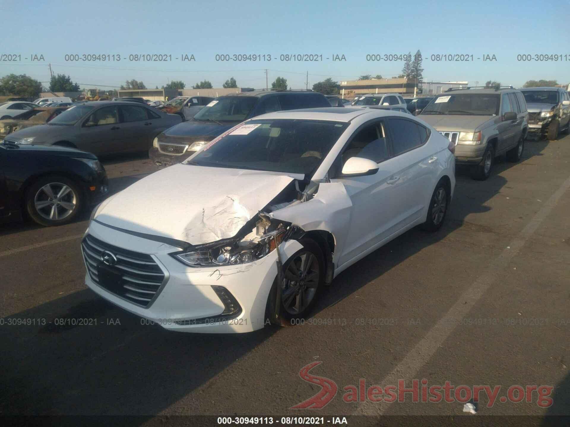 5NPD84LF2JH305067 2018 HYUNDAI ELANTRA