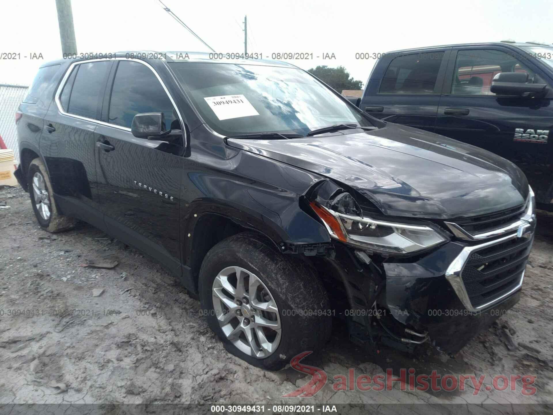 1GNERFKW3KJ133825 2019 CHEVROLET TRAVERSE