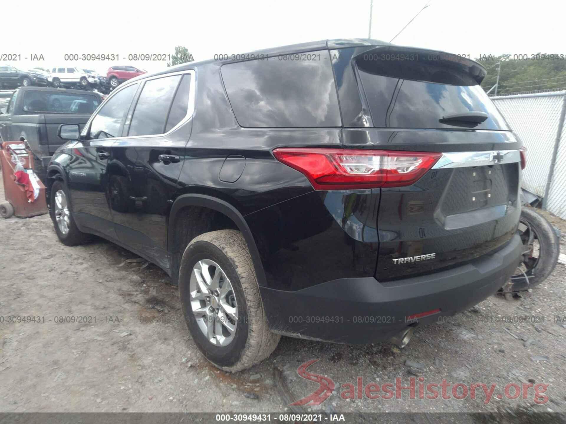 1GNERFKW3KJ133825 2019 CHEVROLET TRAVERSE