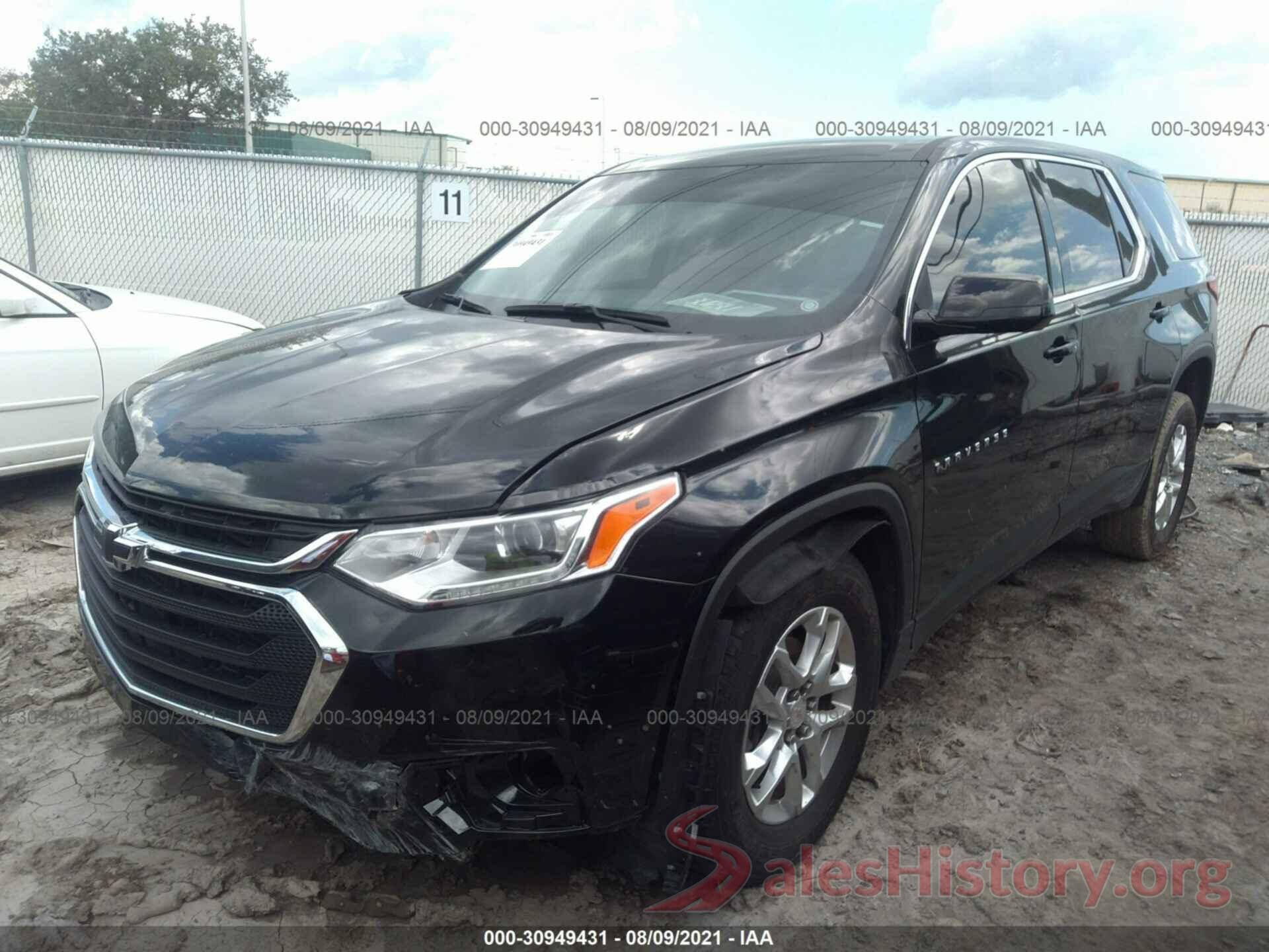 1GNERFKW3KJ133825 2019 CHEVROLET TRAVERSE