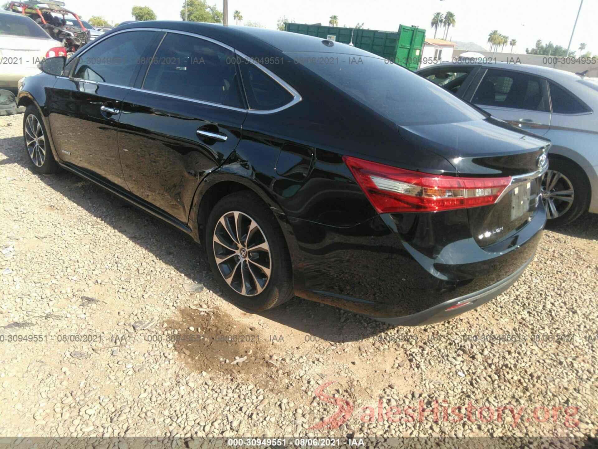 4T1BD1EB6HU058823 2017 TOYOTA AVALON