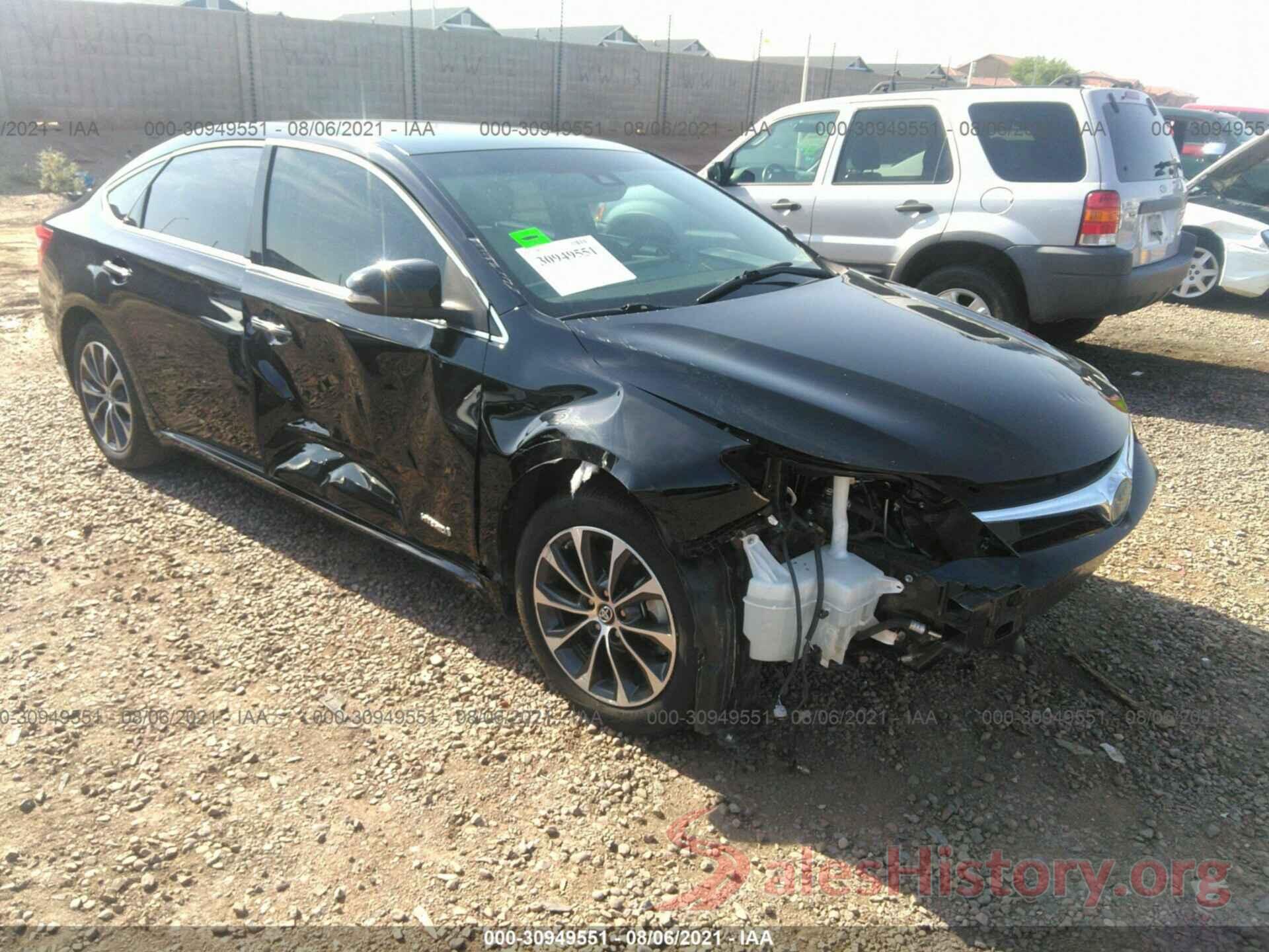 4T1BD1EB6HU058823 2017 TOYOTA AVALON