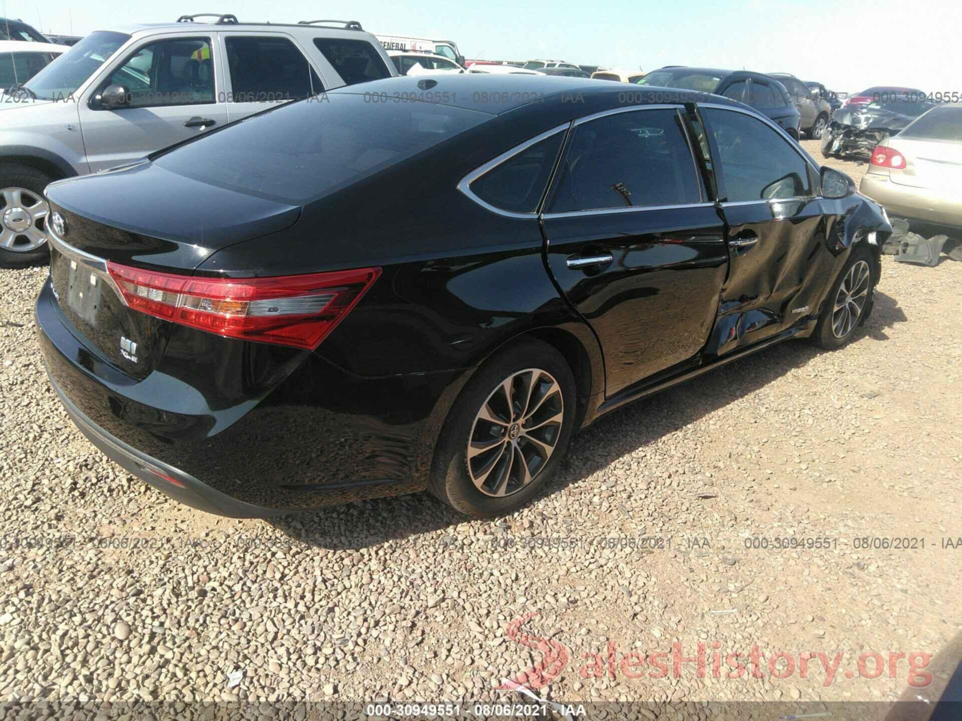 4T1BD1EB6HU058823 2017 TOYOTA AVALON