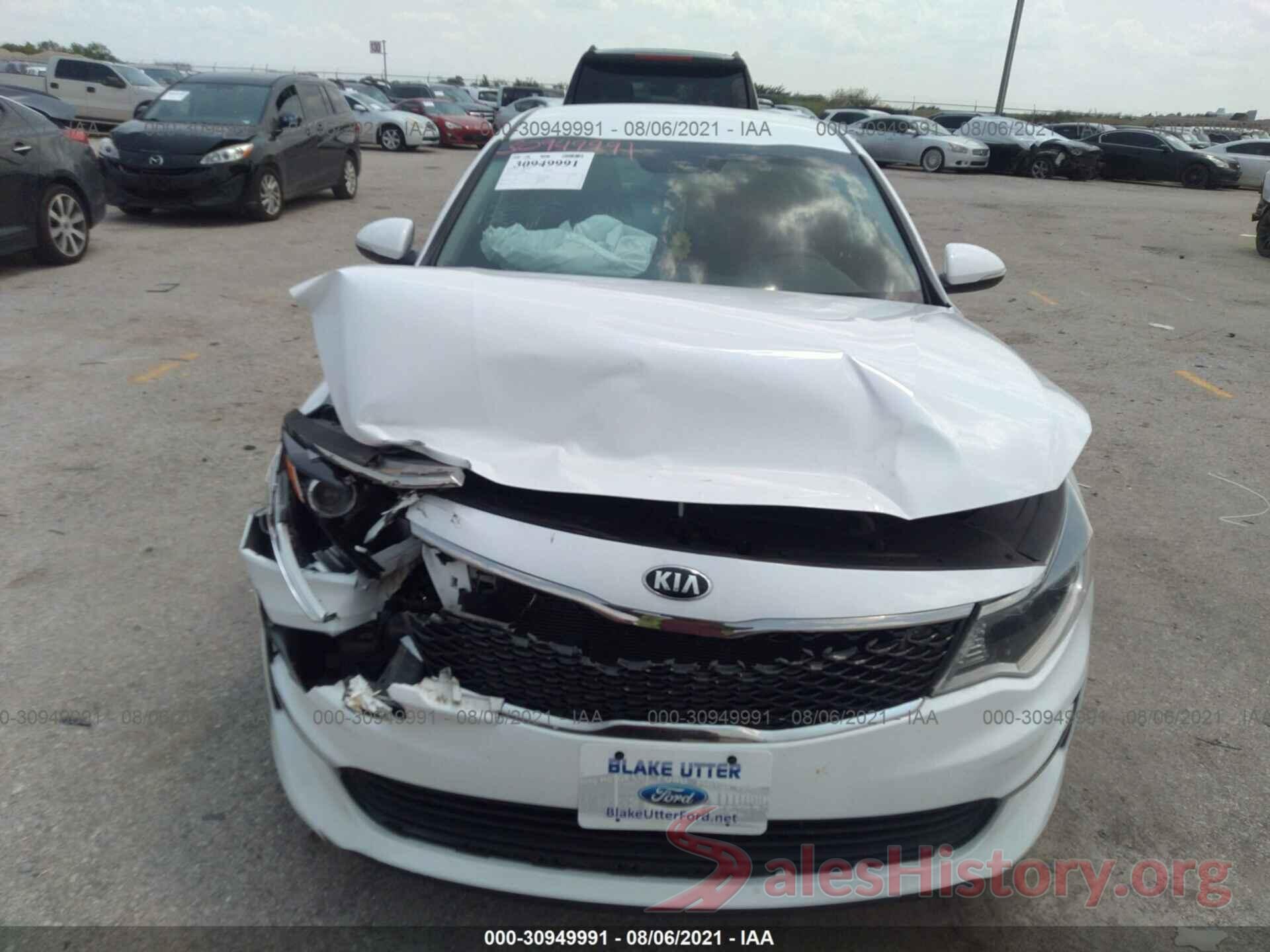 5XXGT4L32GG068490 2016 KIA OPTIMA