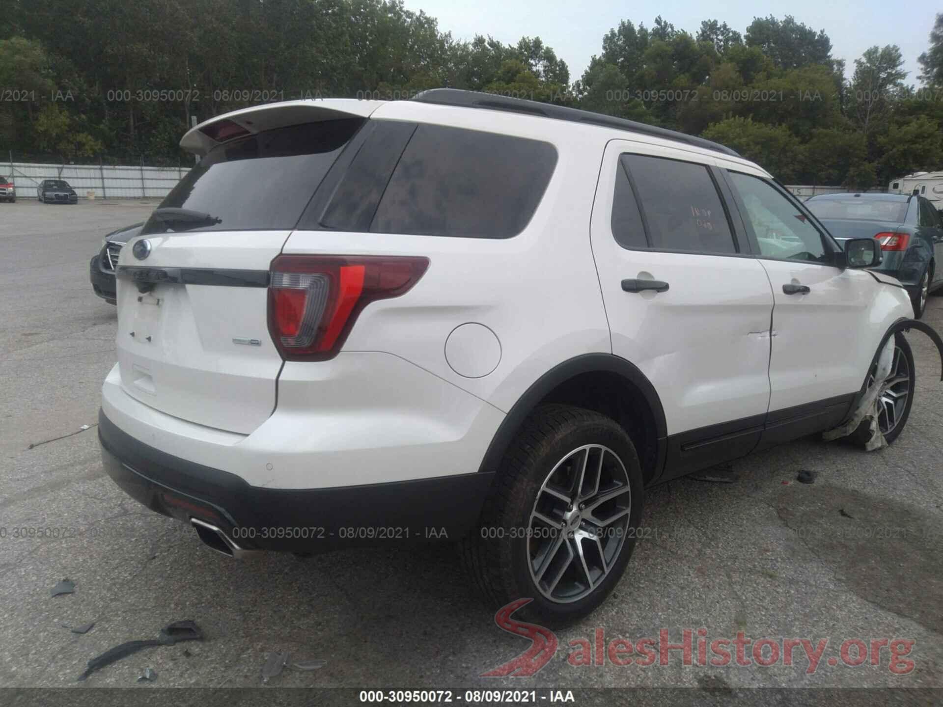 1FM5K8GT3GGA61404 2016 FORD EXPLORER